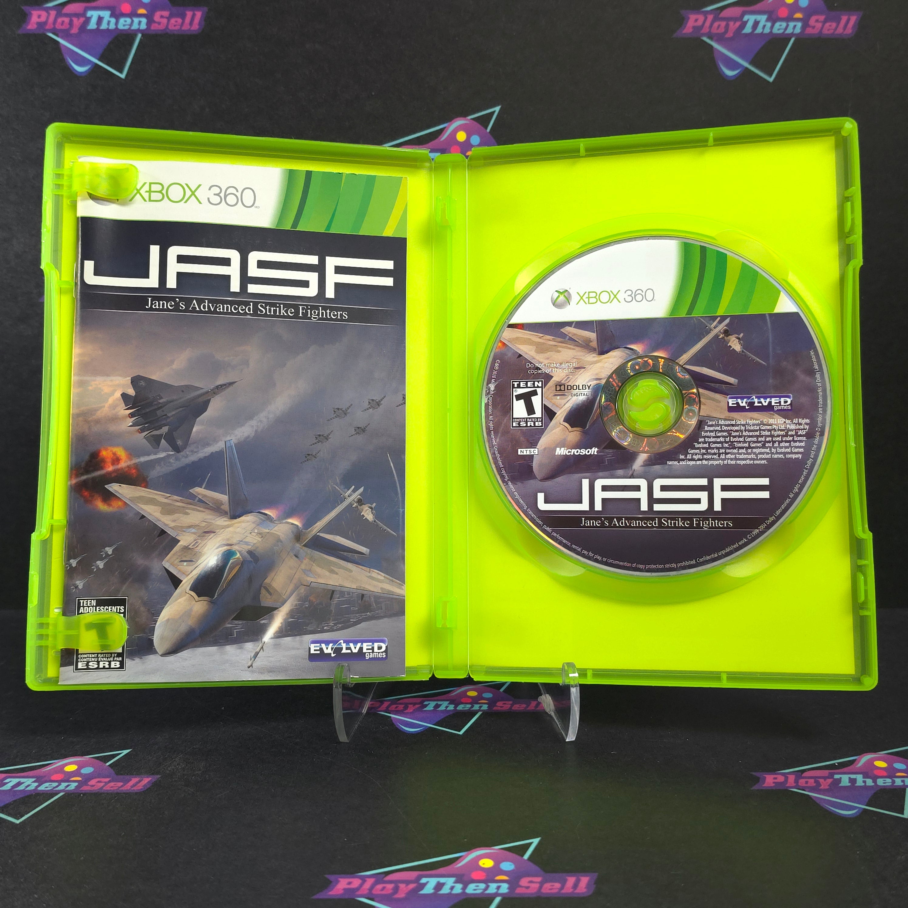 JASF Jane's Advanced Strike Fighters Xbox 360 Complete - Excellent