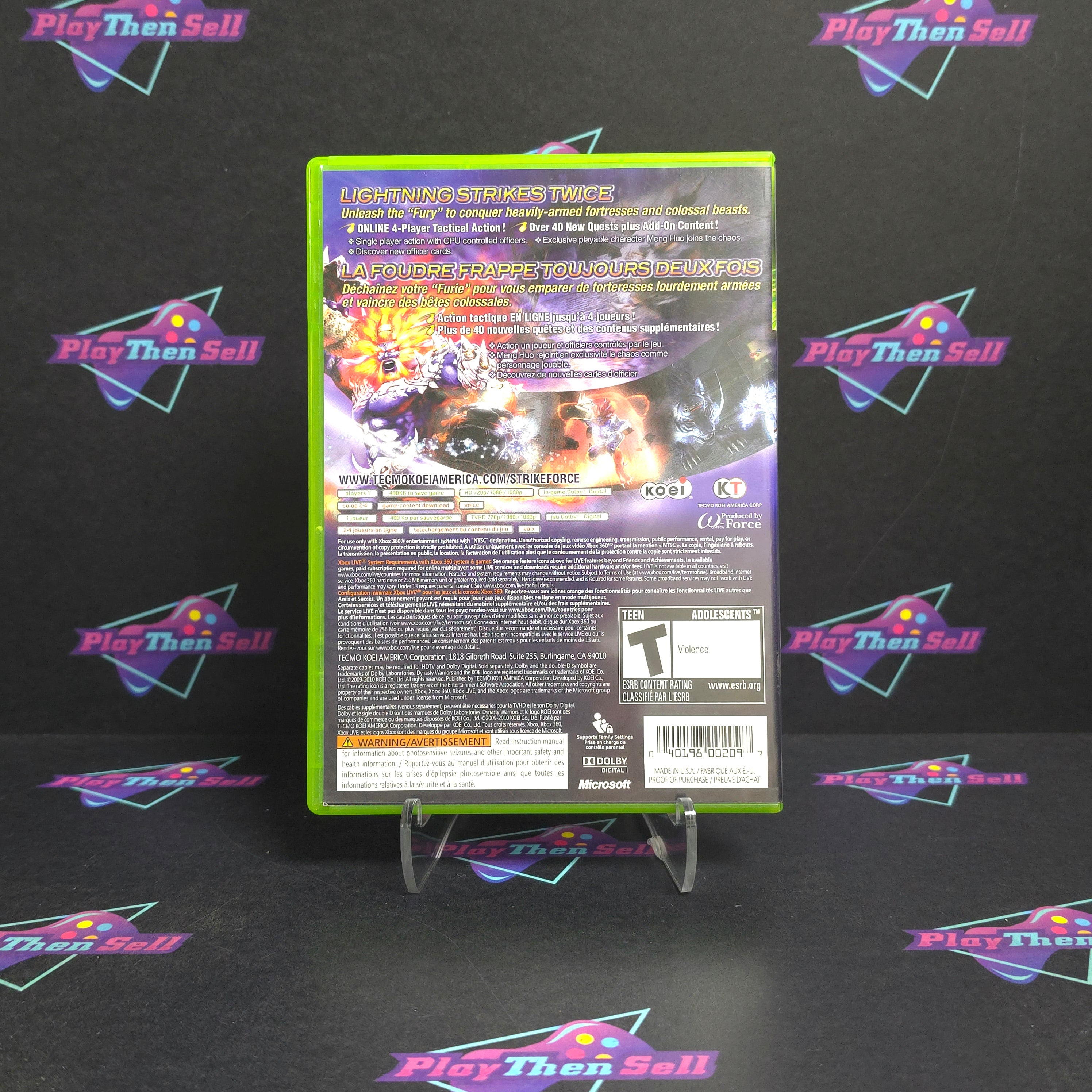 Dynasty Warriors Strikeforce Xbox 360 - Very Good