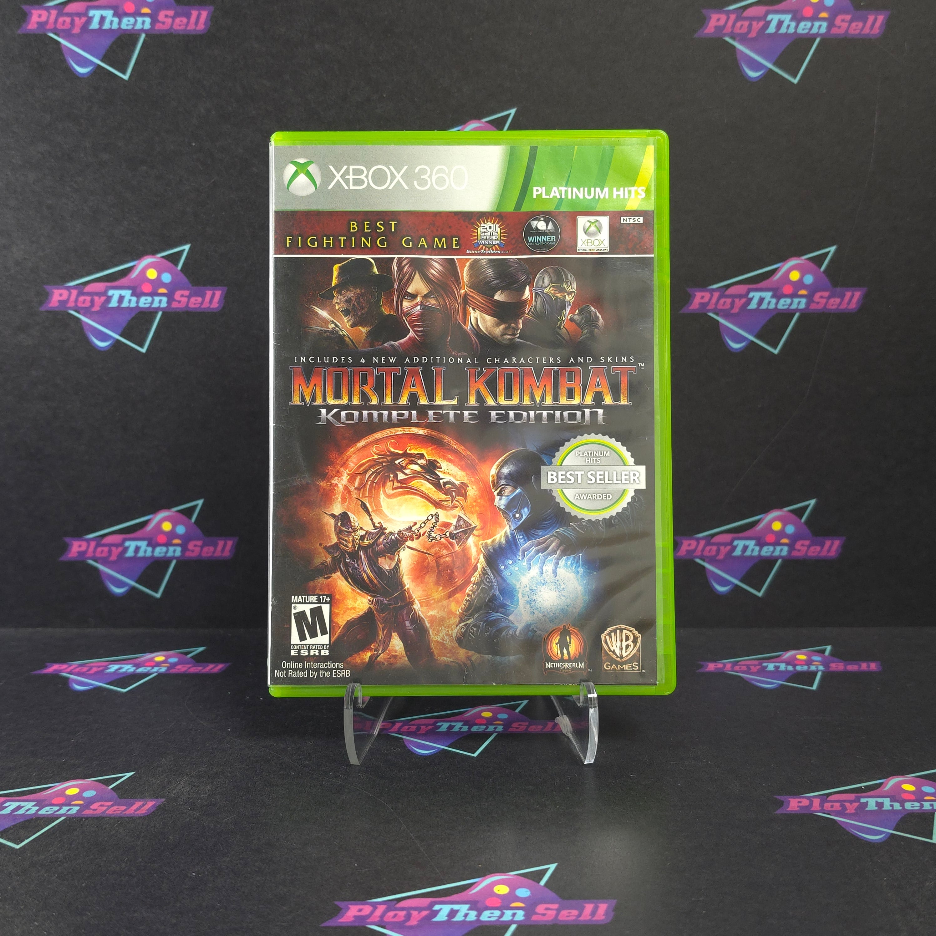 Mortal Kombat Komplete Edition Xbox 360 PH - Very Good