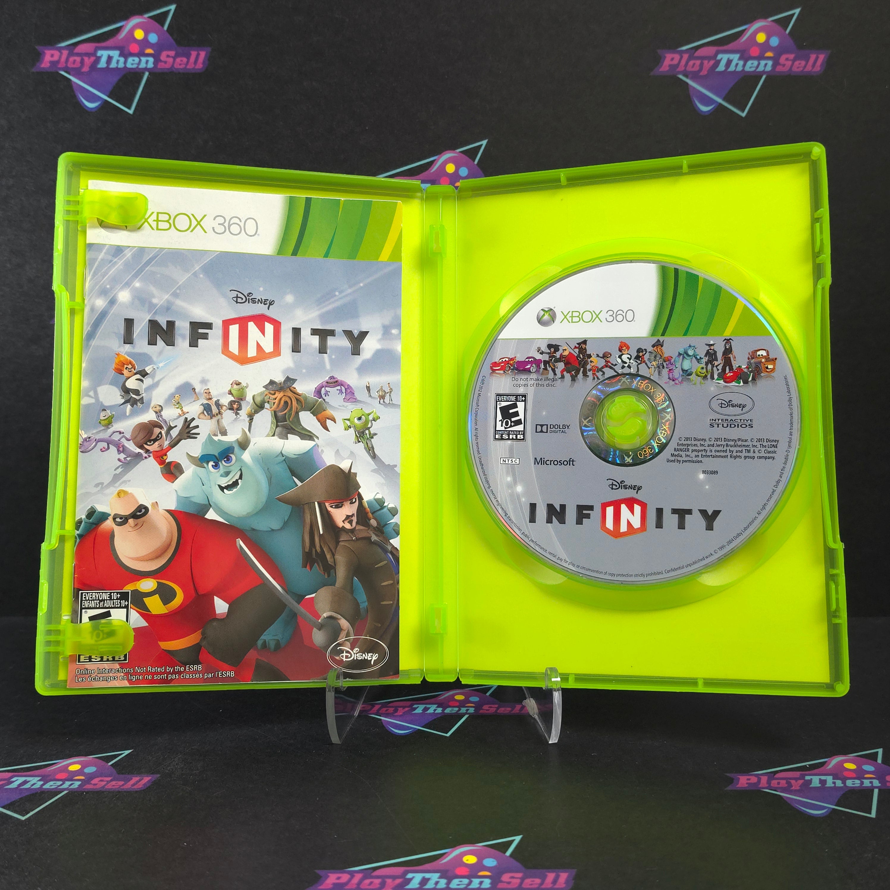 Disney Infinity Xbox 360 + Cards Complete - Excellent