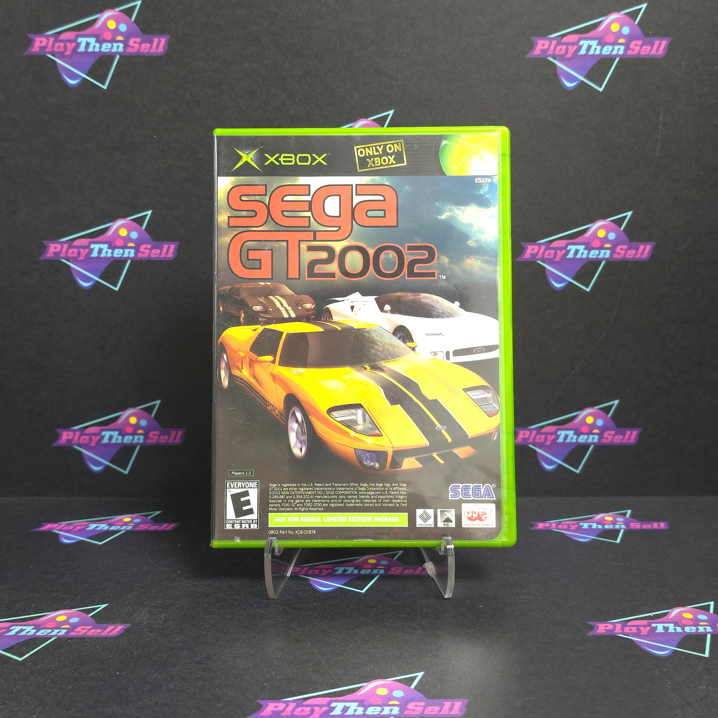 SEGA GT 2002 & Jet Set Radio Future Xbox - Very Good