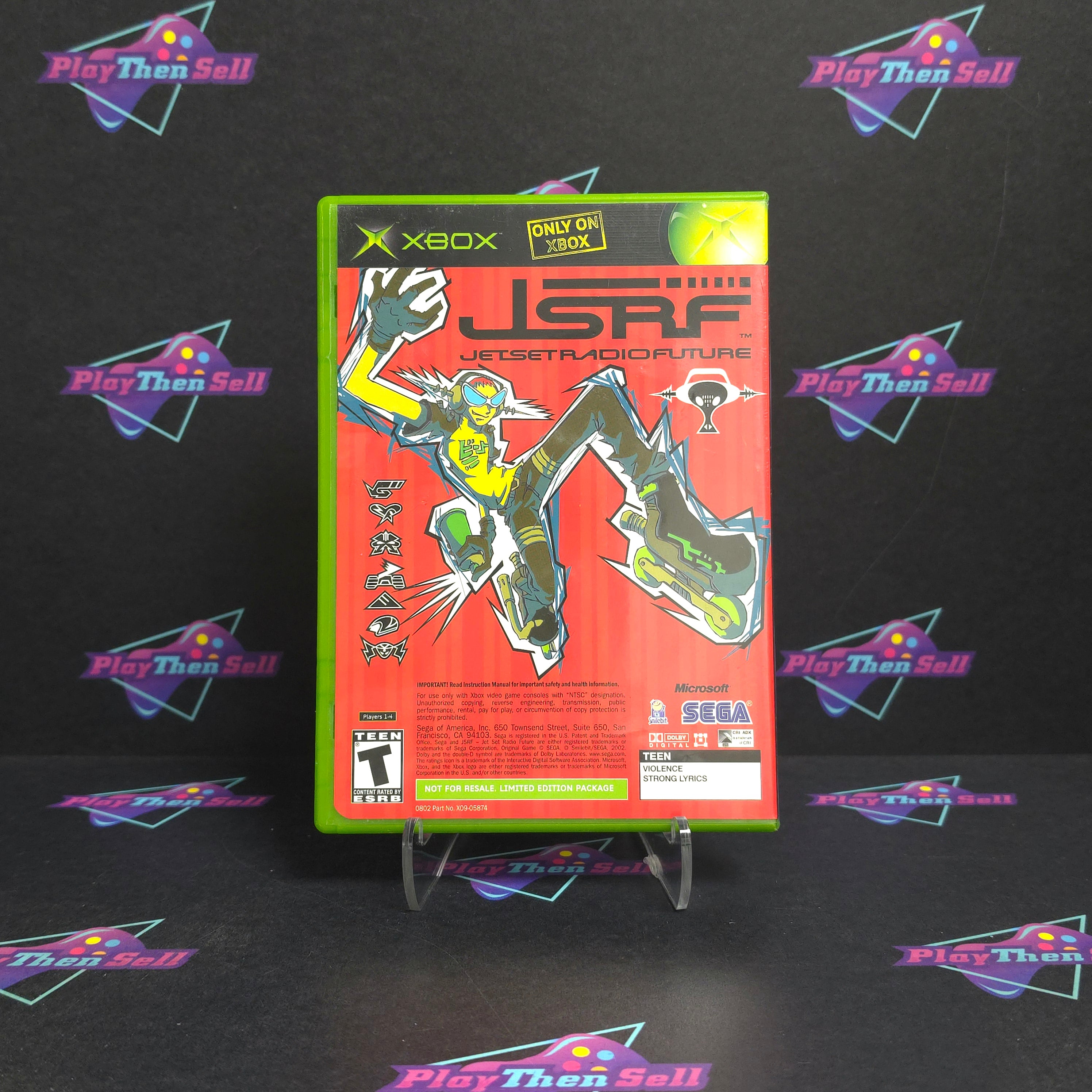 SEGA GT 2002 & Jet Set Radio Future Xbox - Very Good