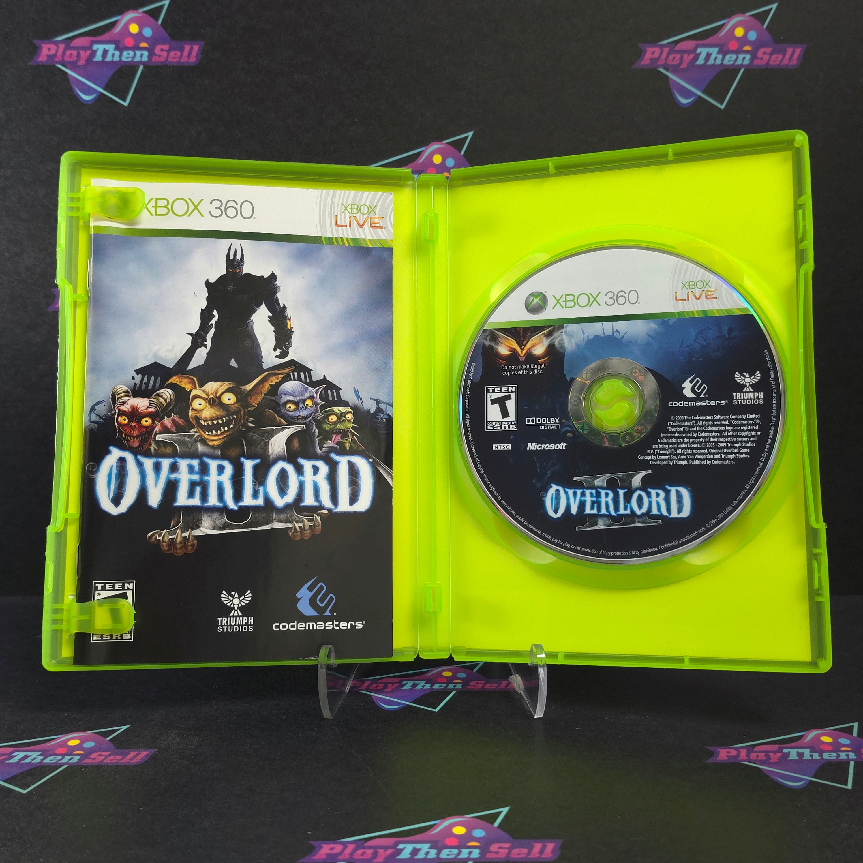 Overlord II (2) Xbox 360 Complete - Excellent
