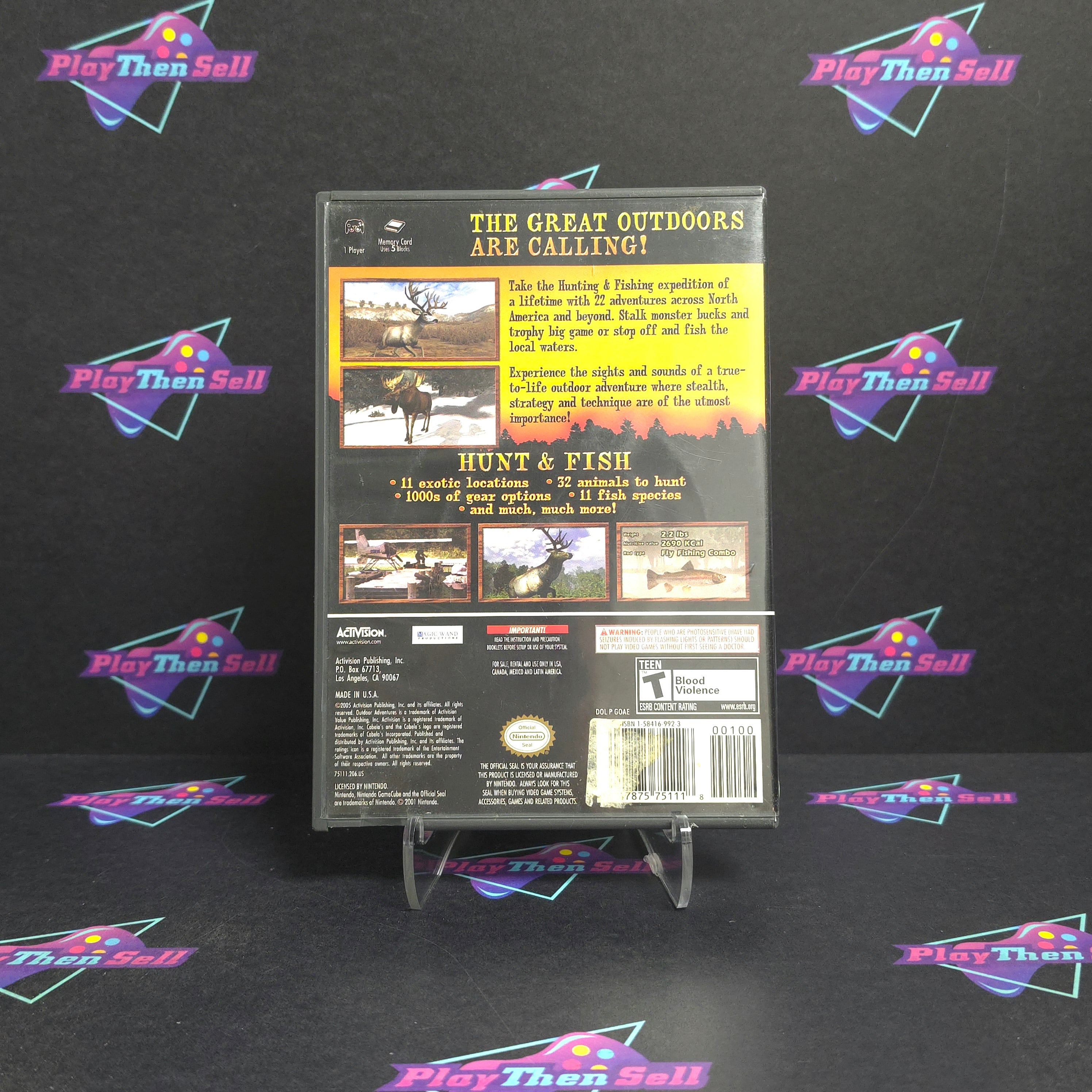 Cabela's Outdoor Adventures Nintendo Gamecube - Very Good