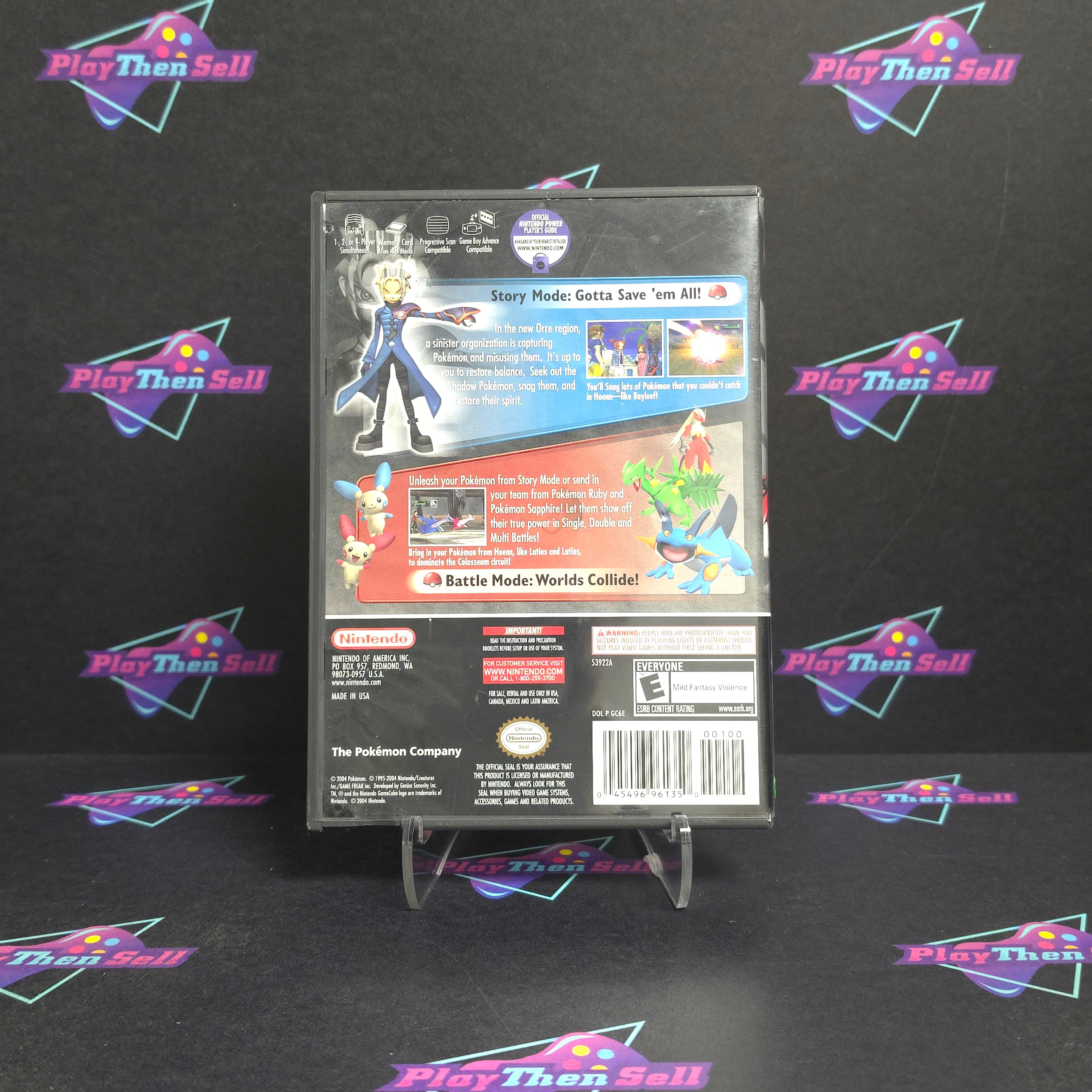 Pokemon Colosseum - Nintendo Gamecube - Very Good