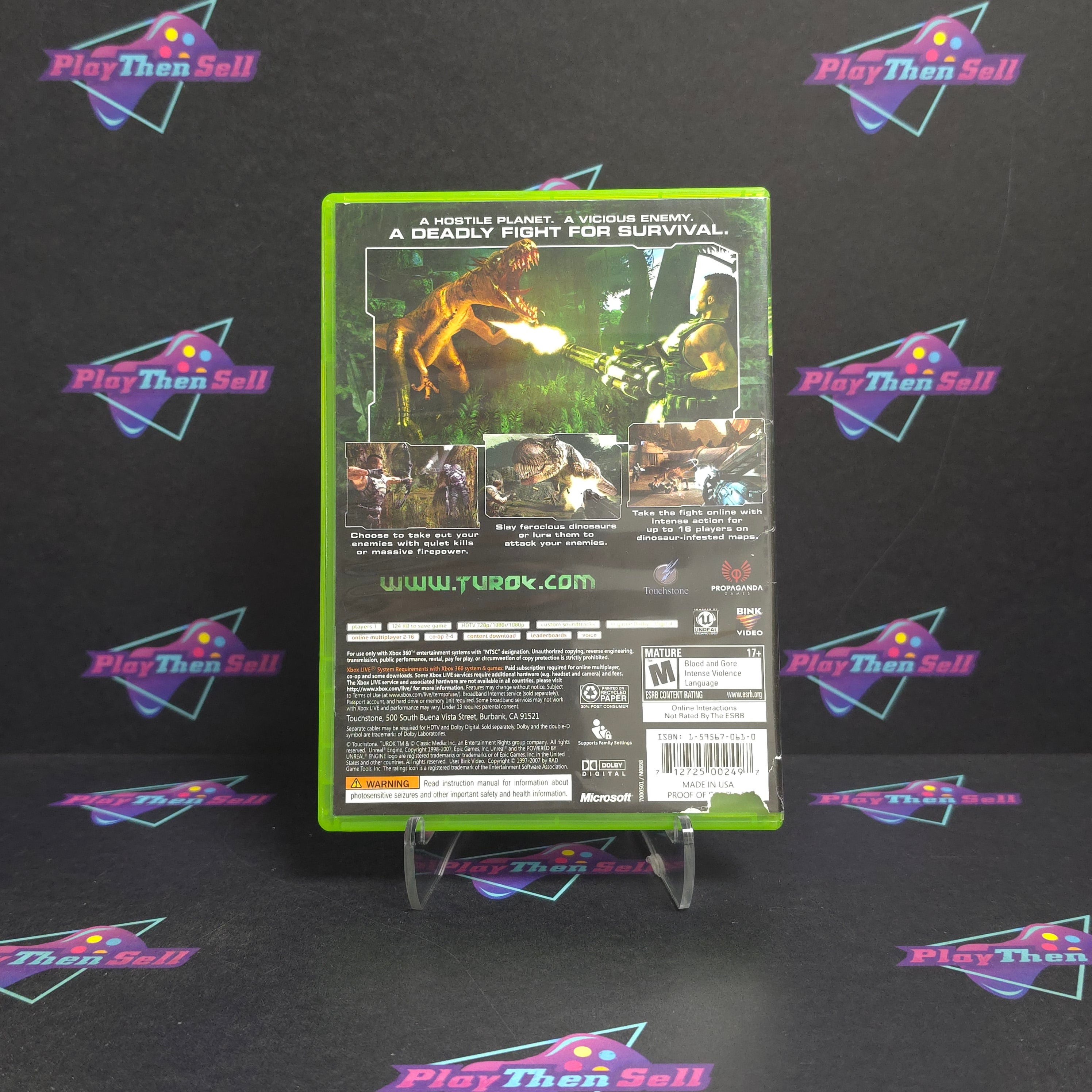 Turok Xbox 360 - Very Good