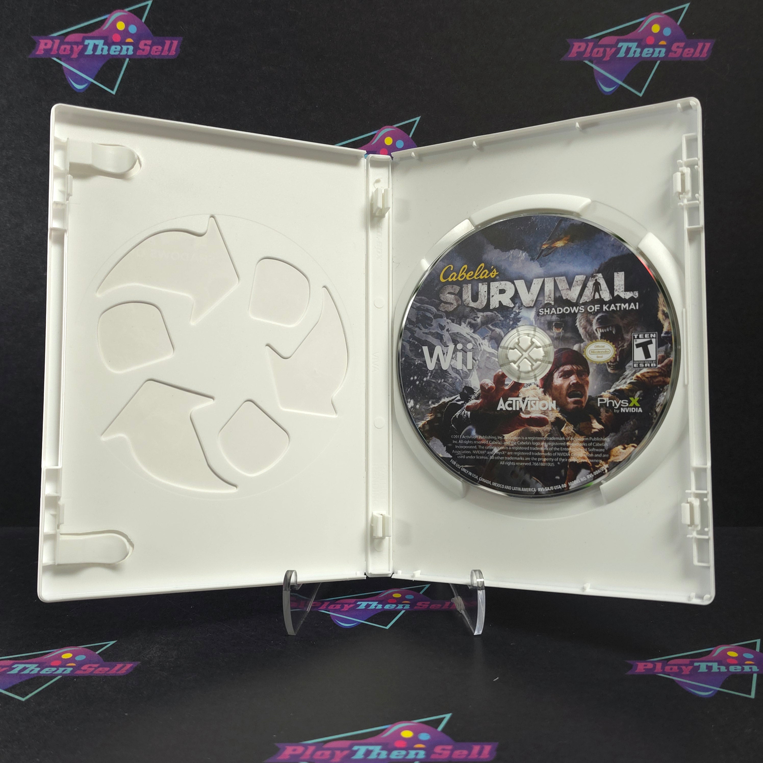 Cabela's Survival Shadows of Katmai Nintendo Wii - Very Good