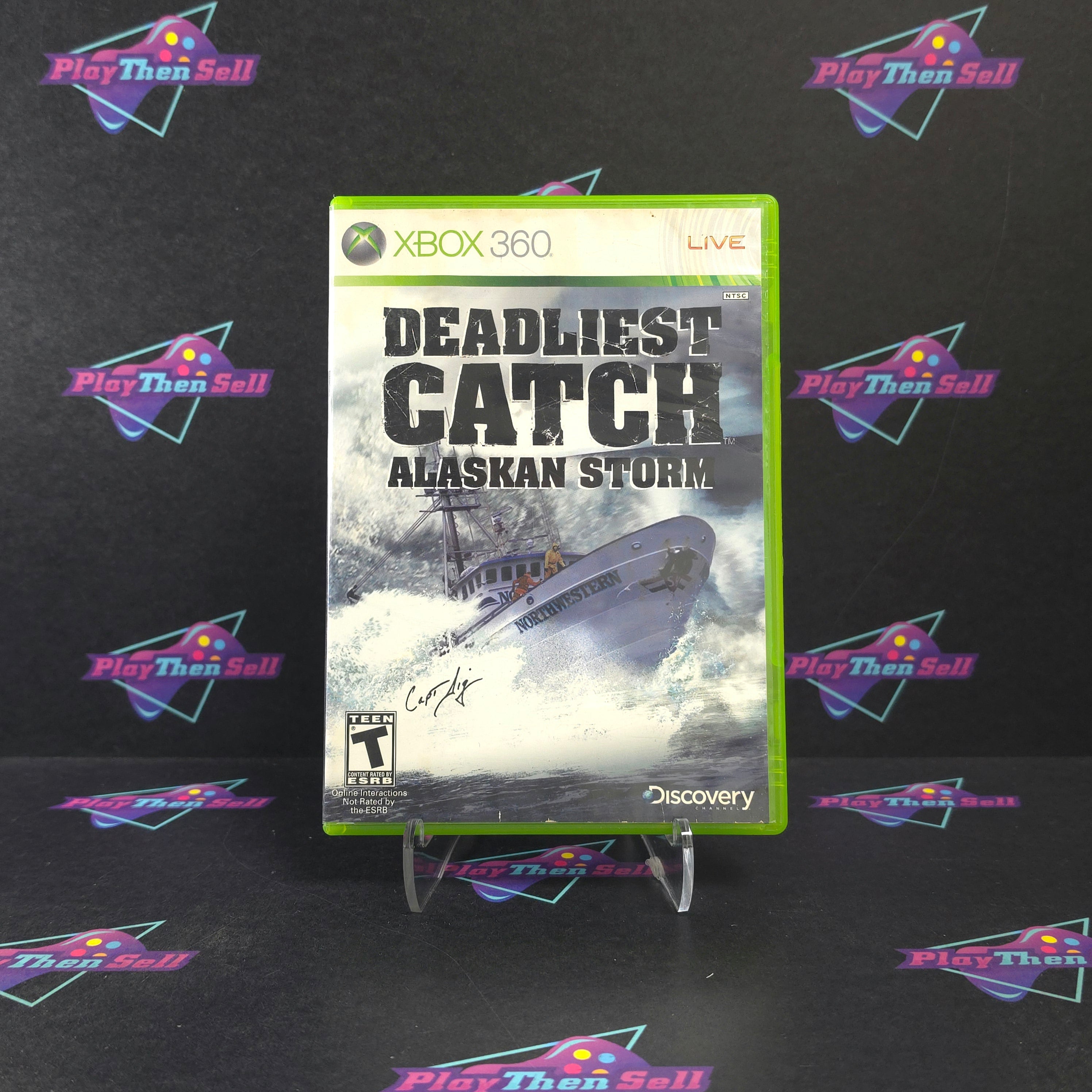 Deadliest Catch Alaskan Storm Xbox 360 - Very Good