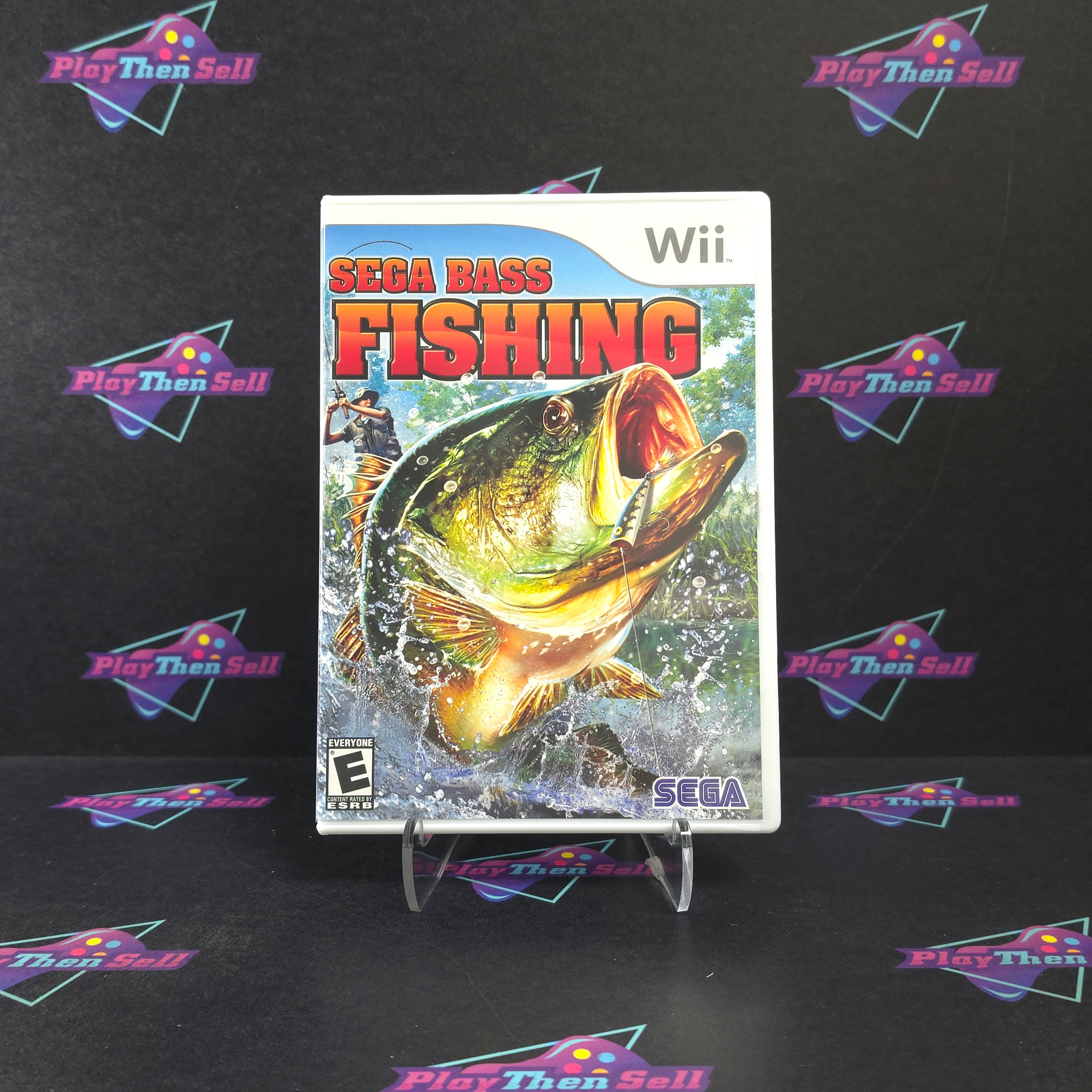 Sega Bass Fishing Nintendo Wii Complete - Excellent