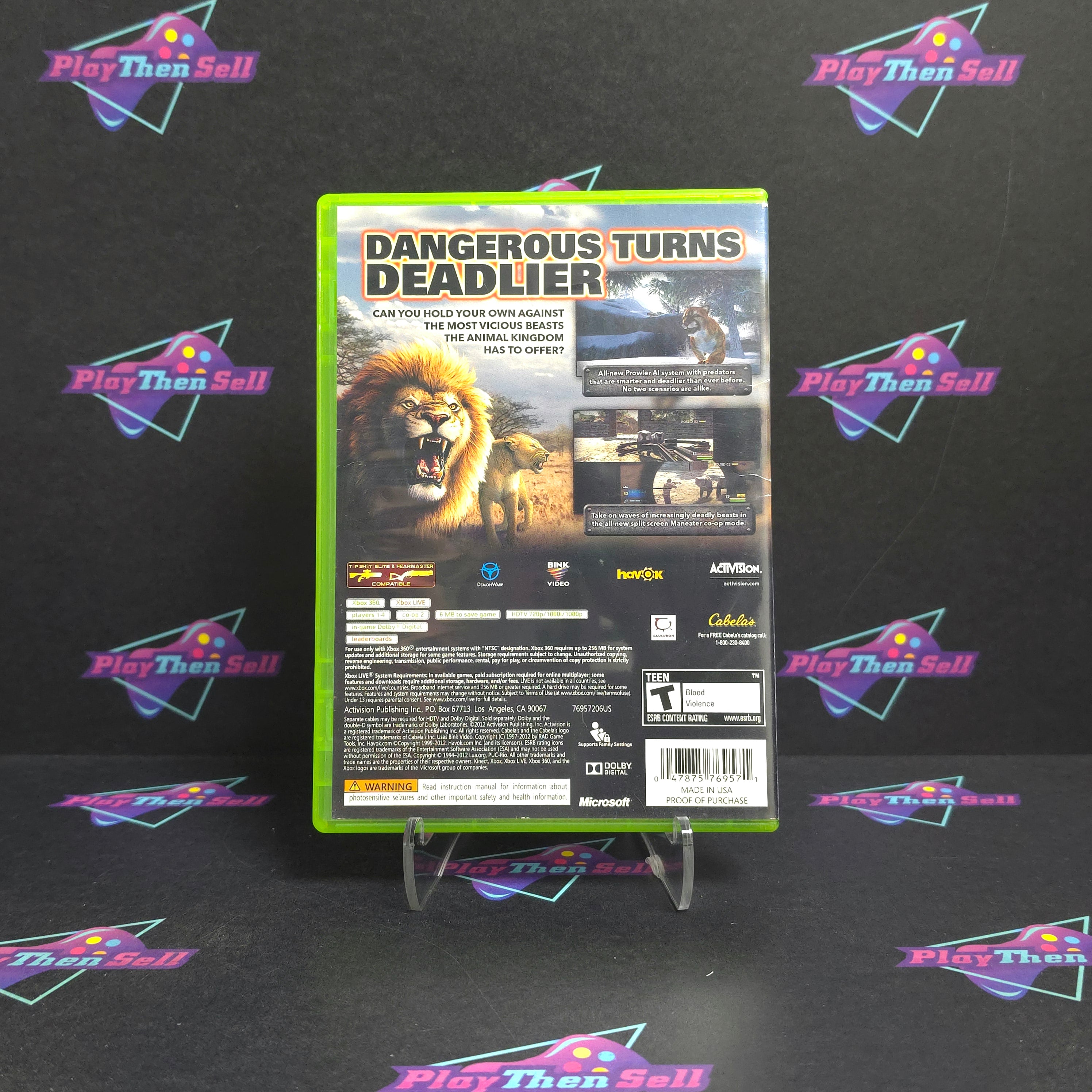 Cabela's Dangerous Hunts 2013 Xbox 360 Complete - Very Good