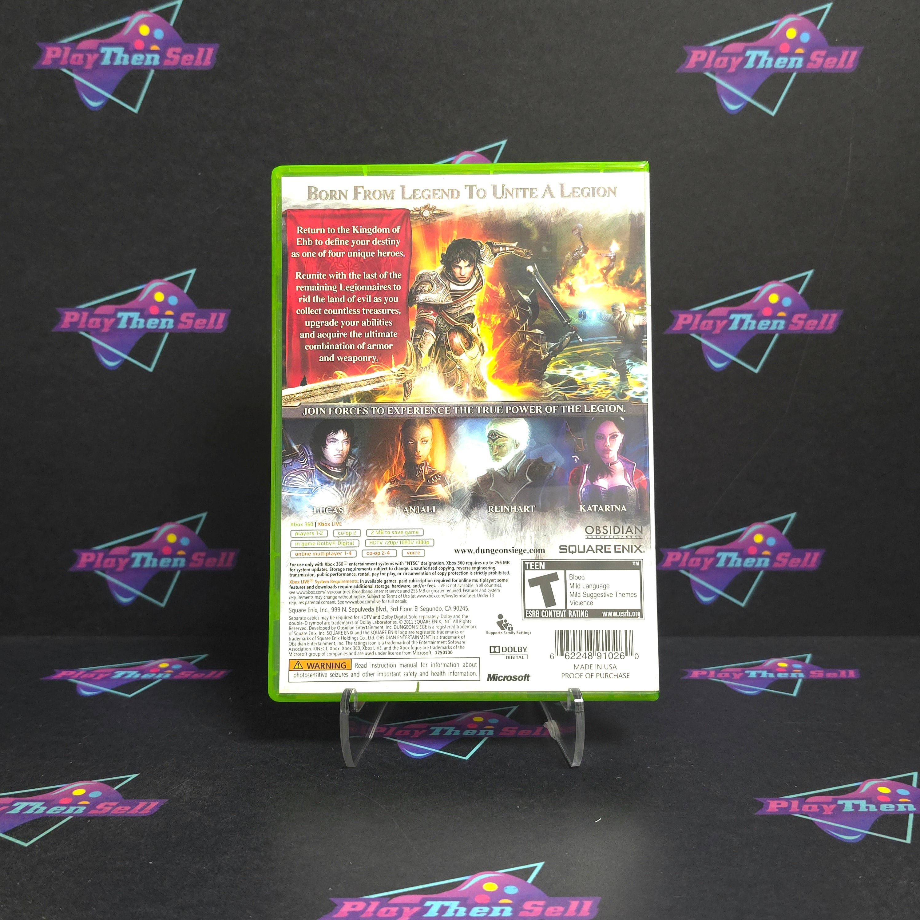 Dungeon Siege III (3) Xbox 360 Complete - Very Good