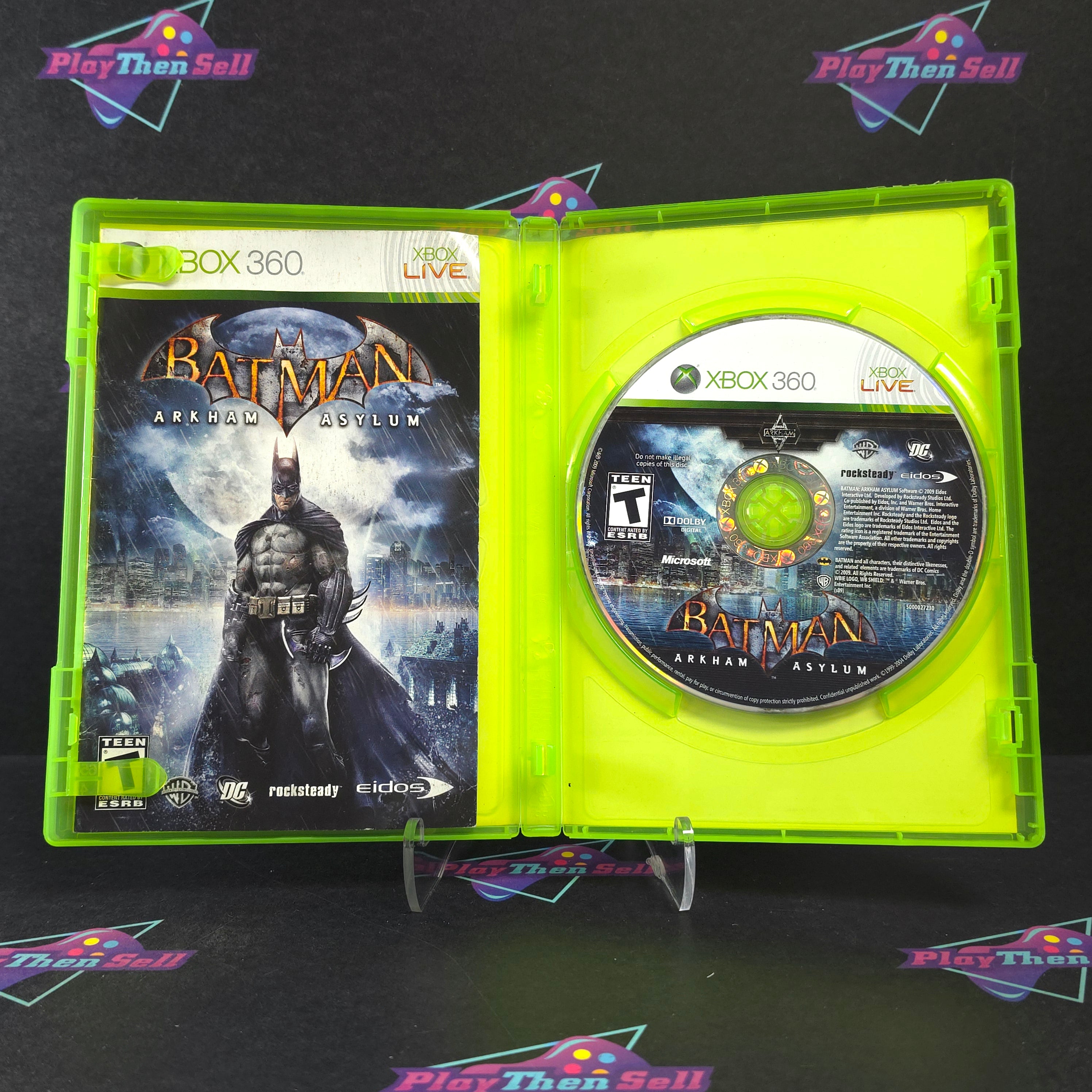 Batman Arkham Asylum GameStop Exclusive Xbox 360 Complete - Very Good