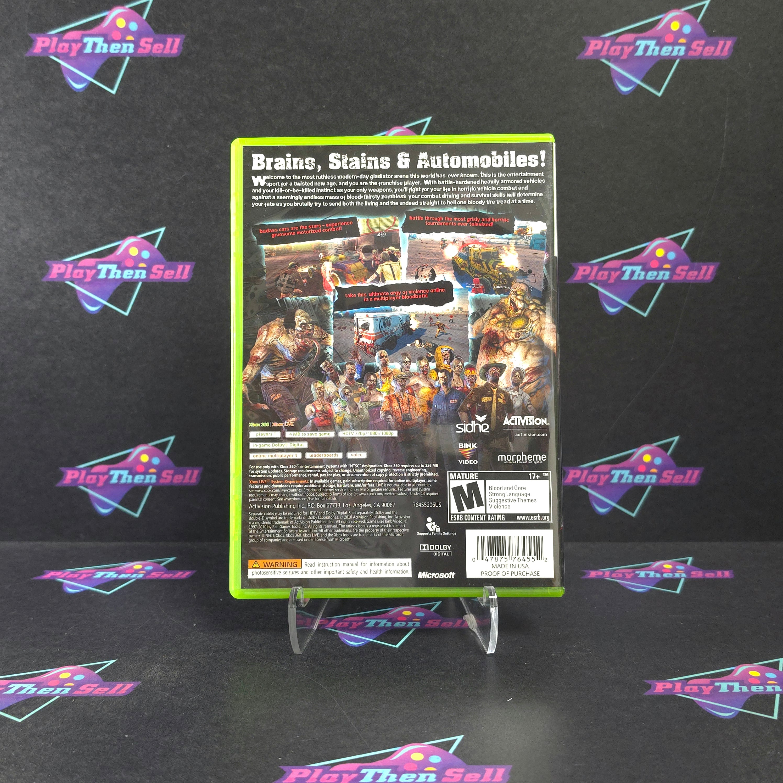 Blood Drive Xbox 360 Complete - Excellent