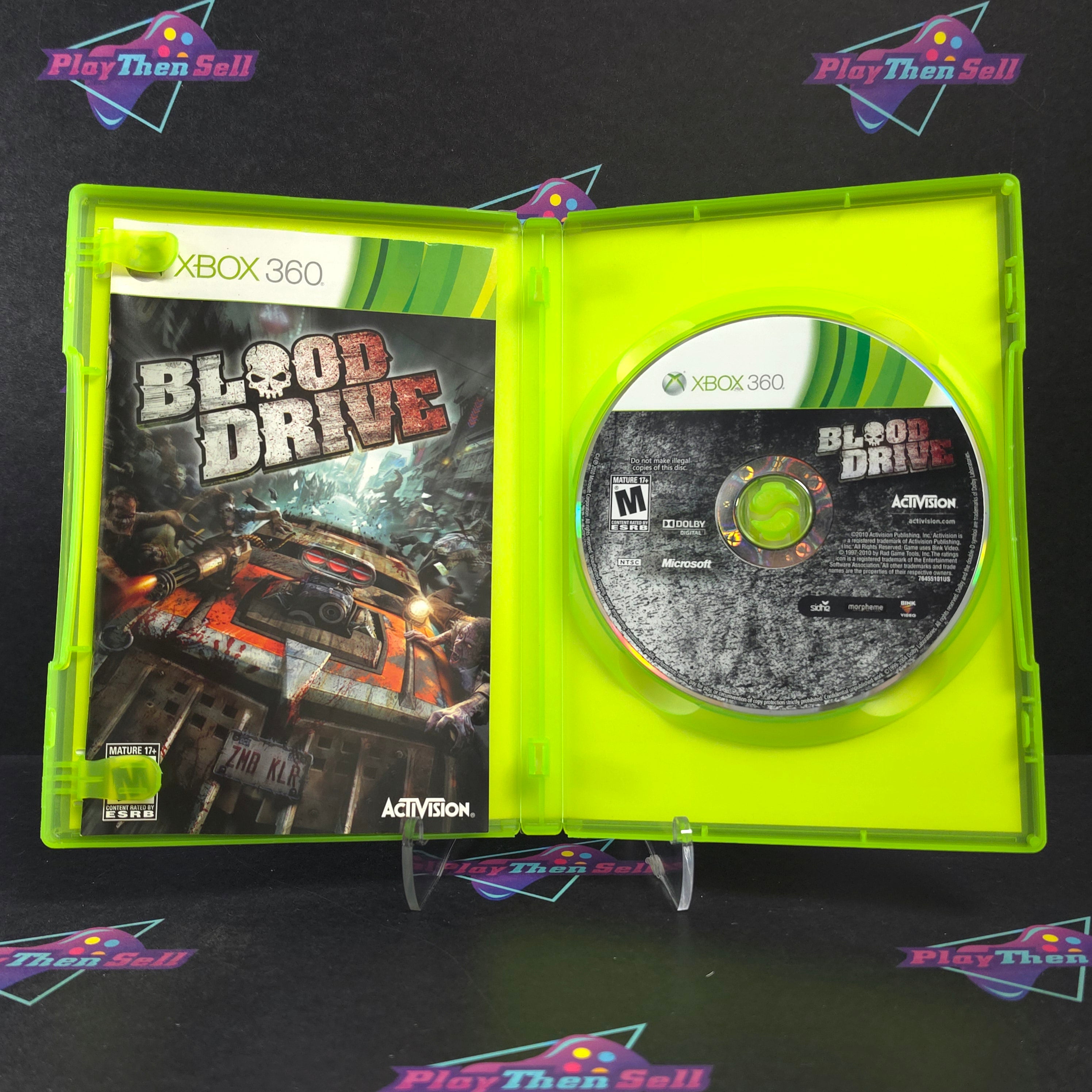 Blood Drive Xbox 360 Complete - Excellent