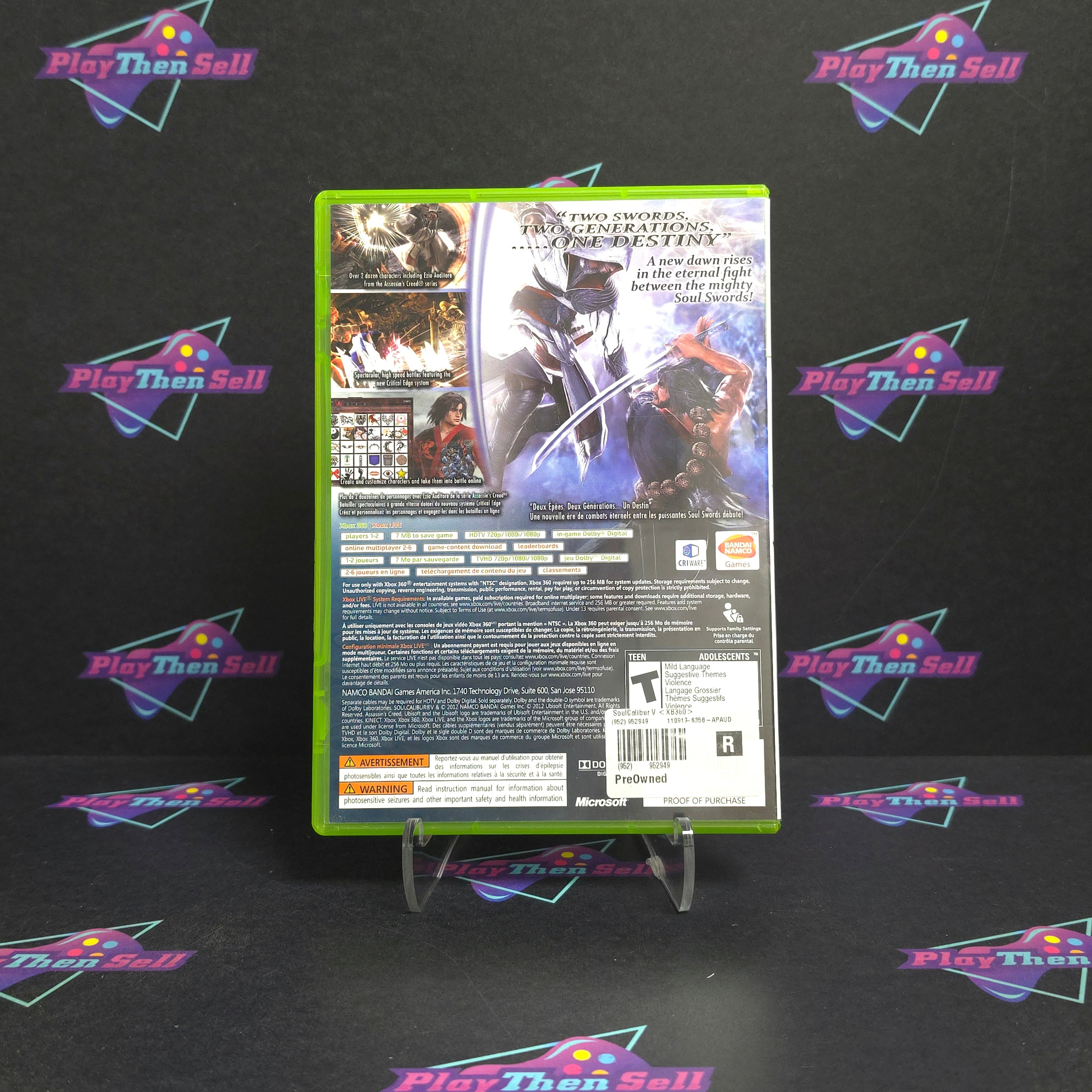 Soul Calibur V (5) Xbox 360 - Very Good