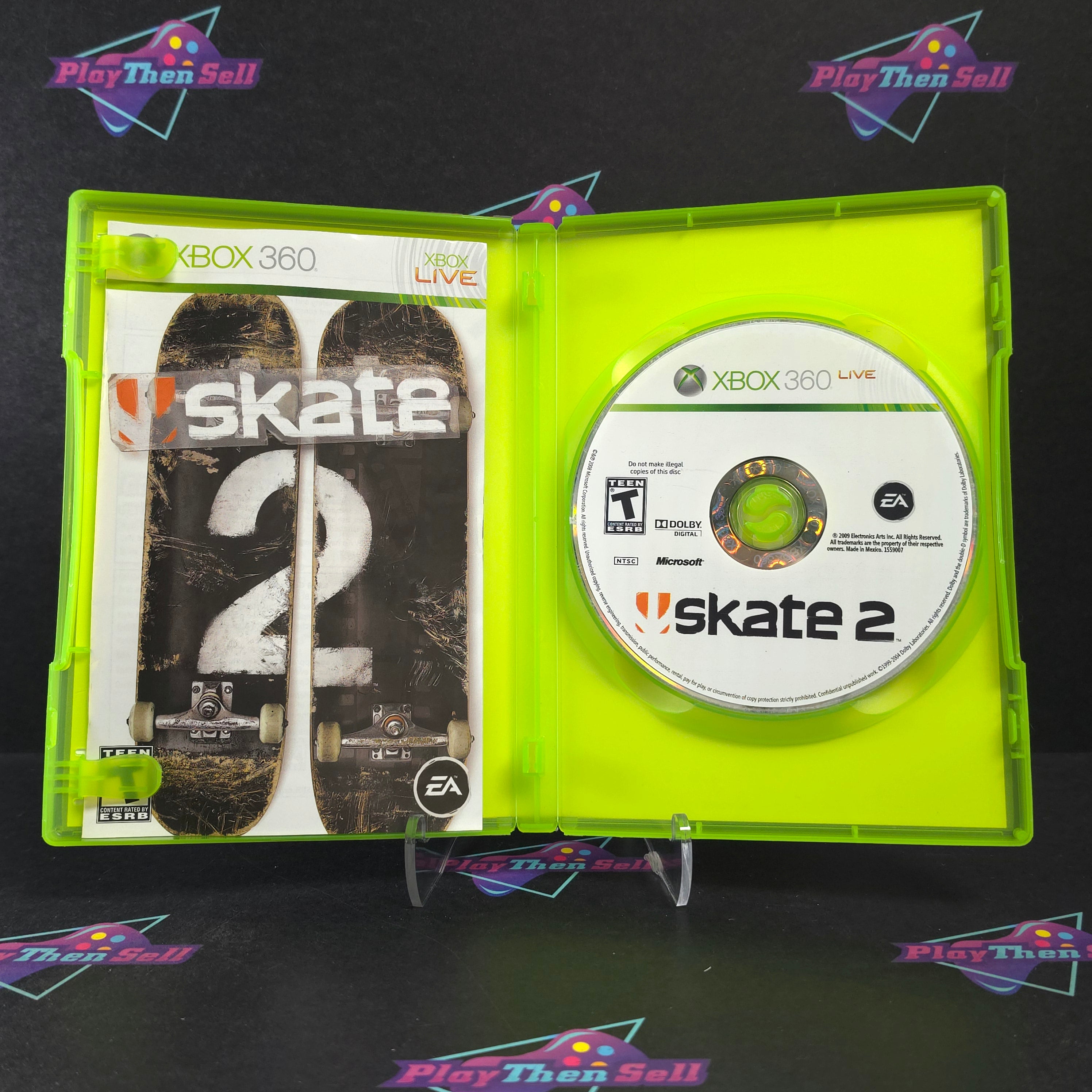 Skate 2 Xbox 360 Complete - Excellent