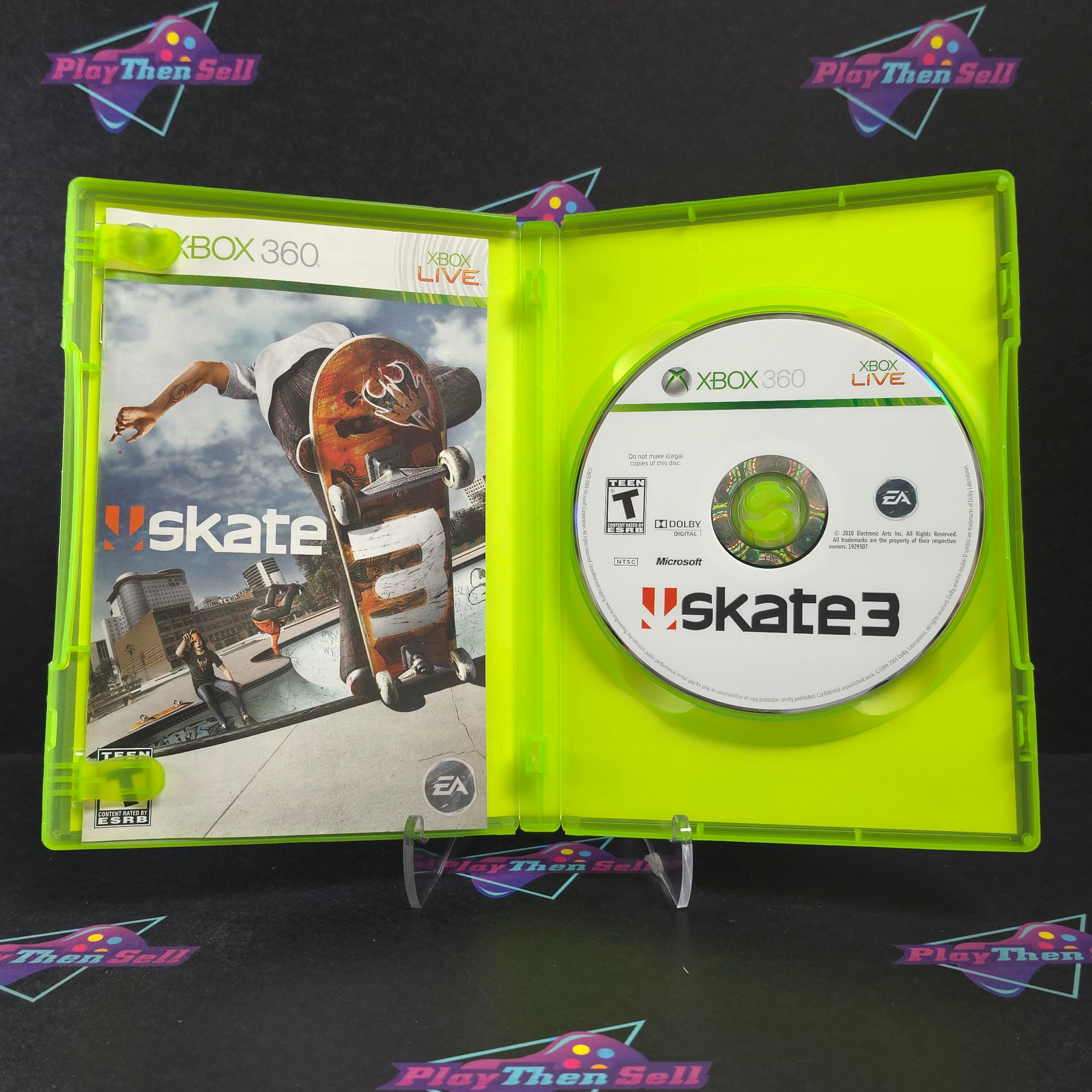 Skate 3 Xbox 360 Complete - Excellent
