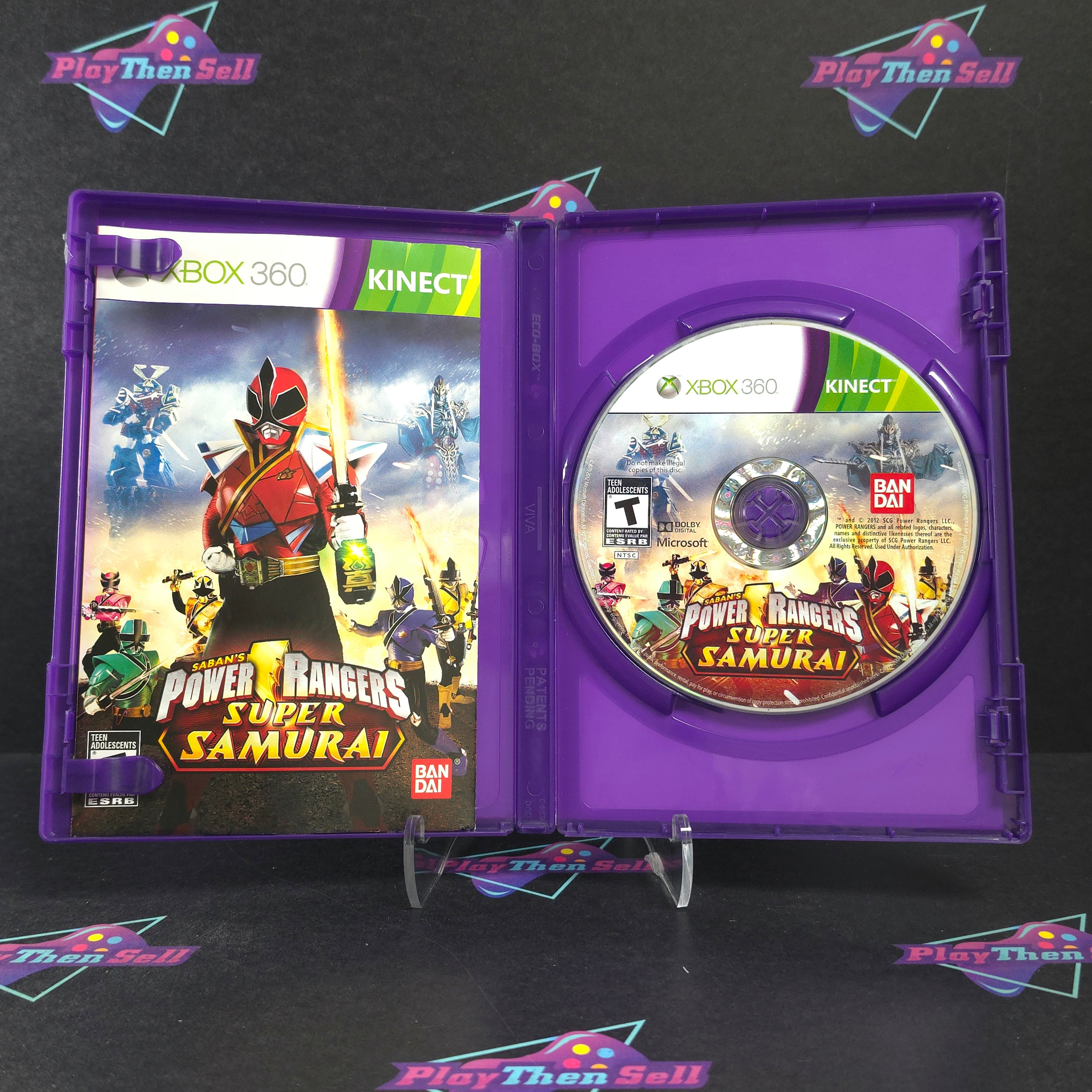 Power Rangers Super Samurai Xbox 360 Complete - Excellent