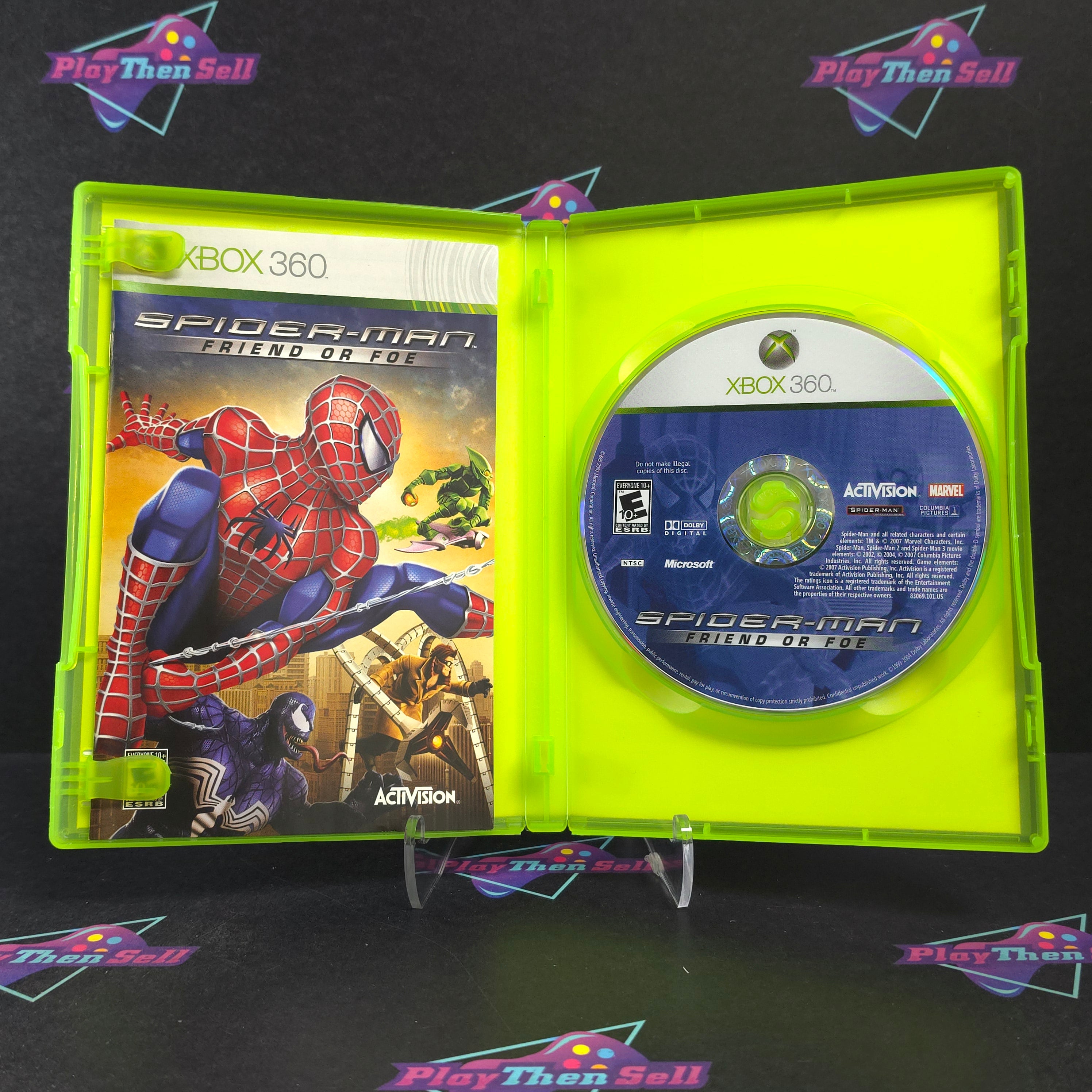 Spider-Man Friend or Foe Xbox 360 Complete - Excellent