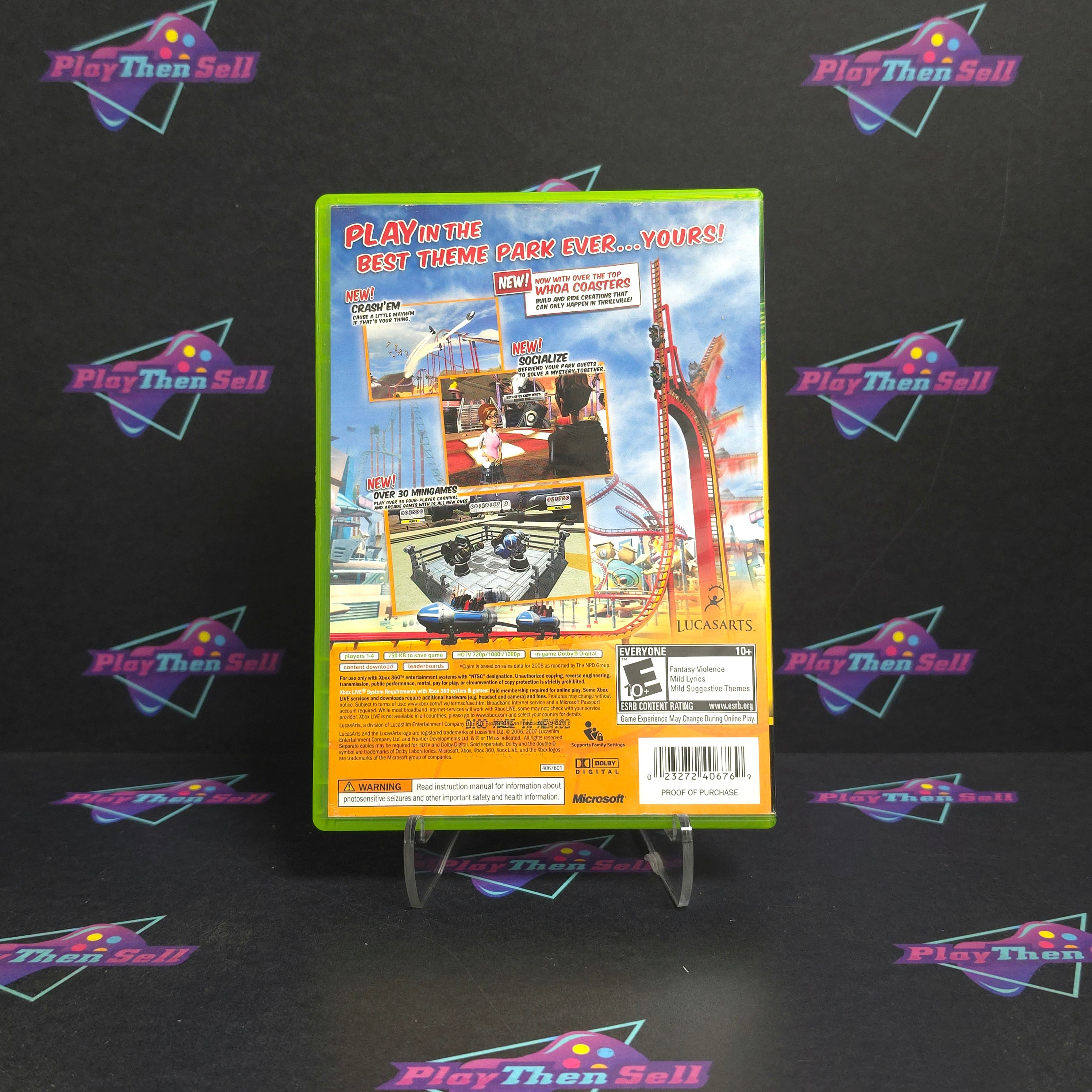 Thrillville Off the Rails Xbox 360 - Very Good