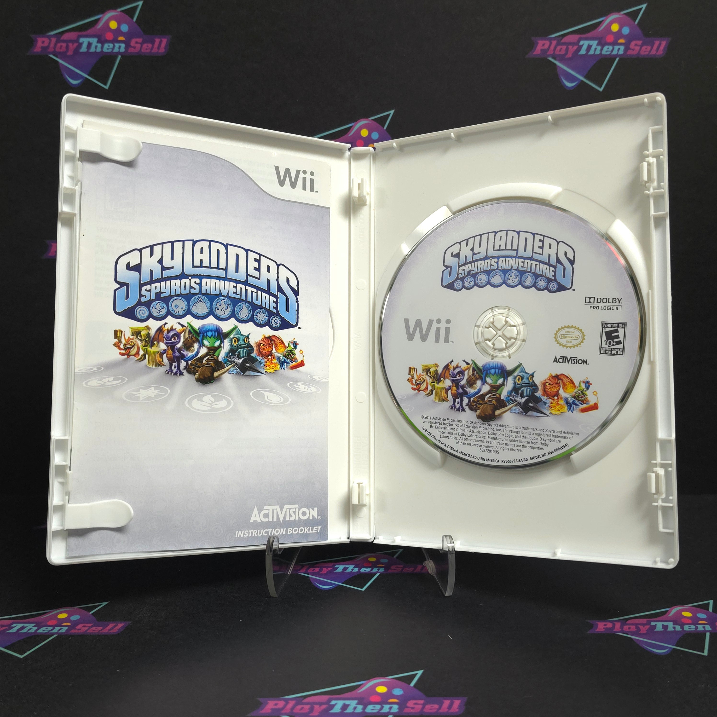 Skylanders Spyro's Adventure Nintendo Wii Complete - Excellent