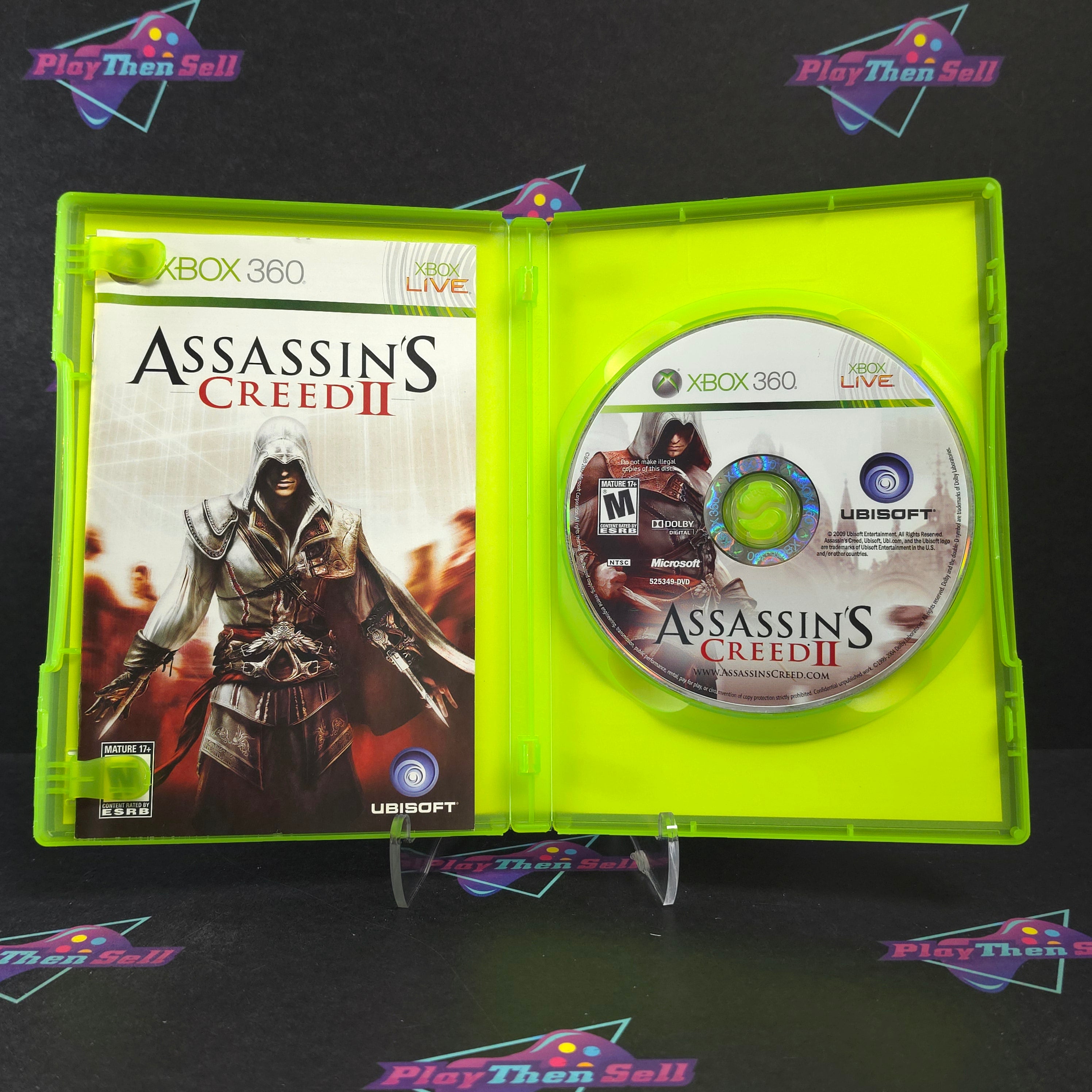 Assassin's Creed II (2) Xbox 360 + Bonus Disc Complete - Excellent