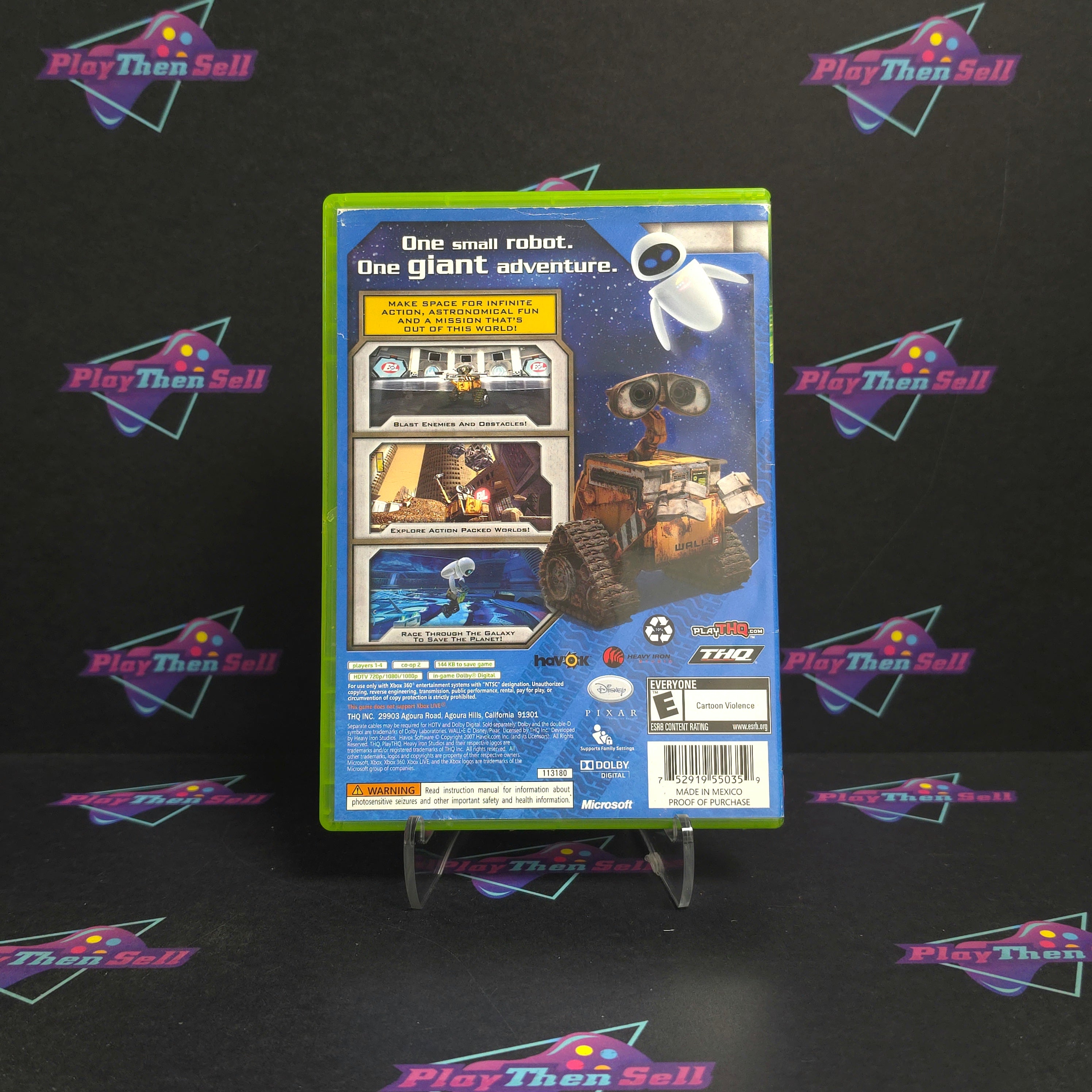 Wall-E Xbox 360 Complete - Very Good