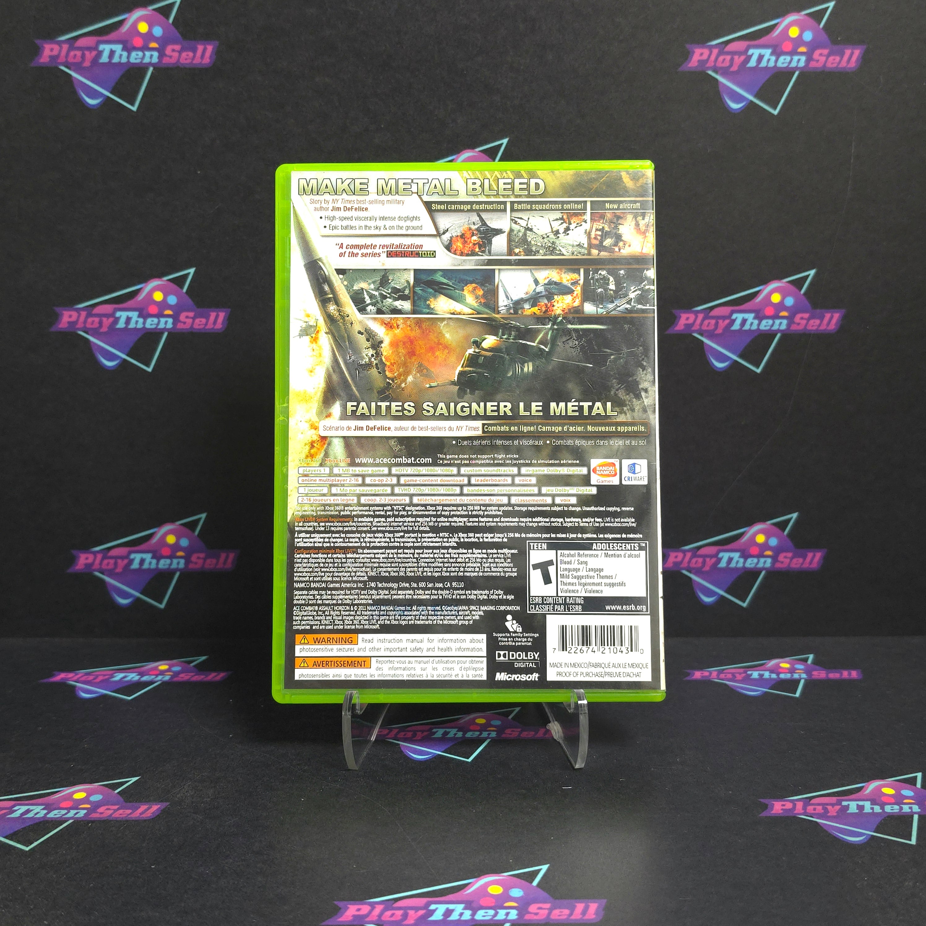Ace Combat Assault Horizon Xbox 360 - Very Good