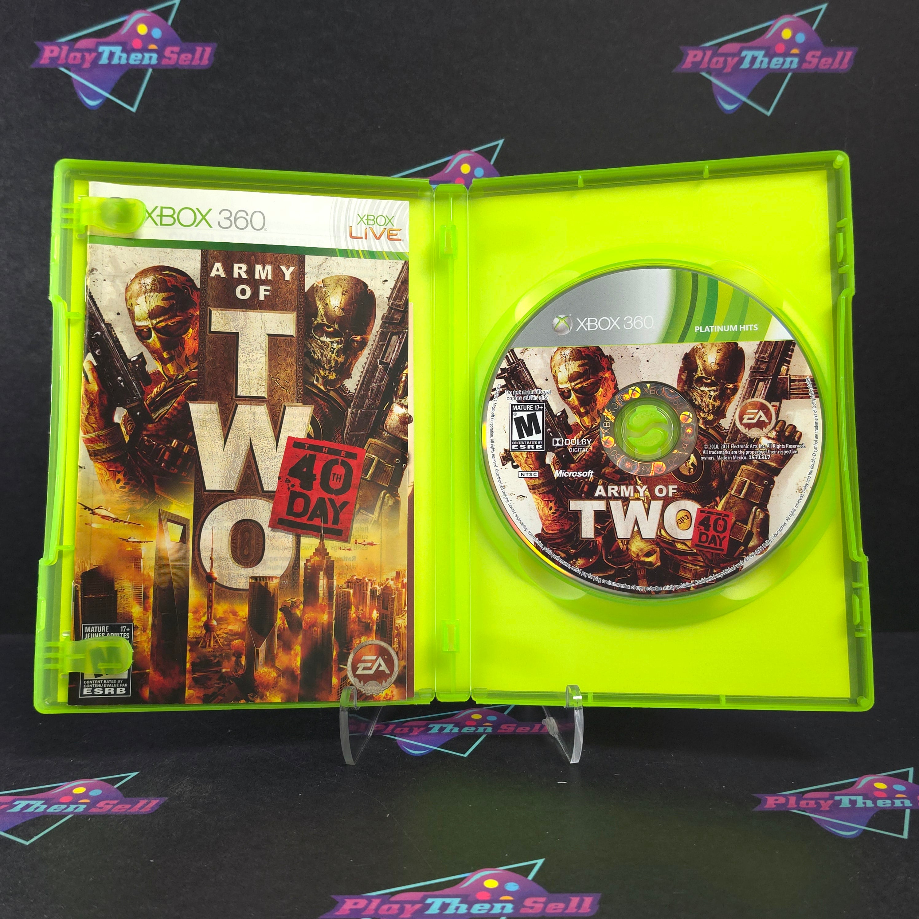Army of Two The 40th Day Xbox 360 PH Complete - Excellent