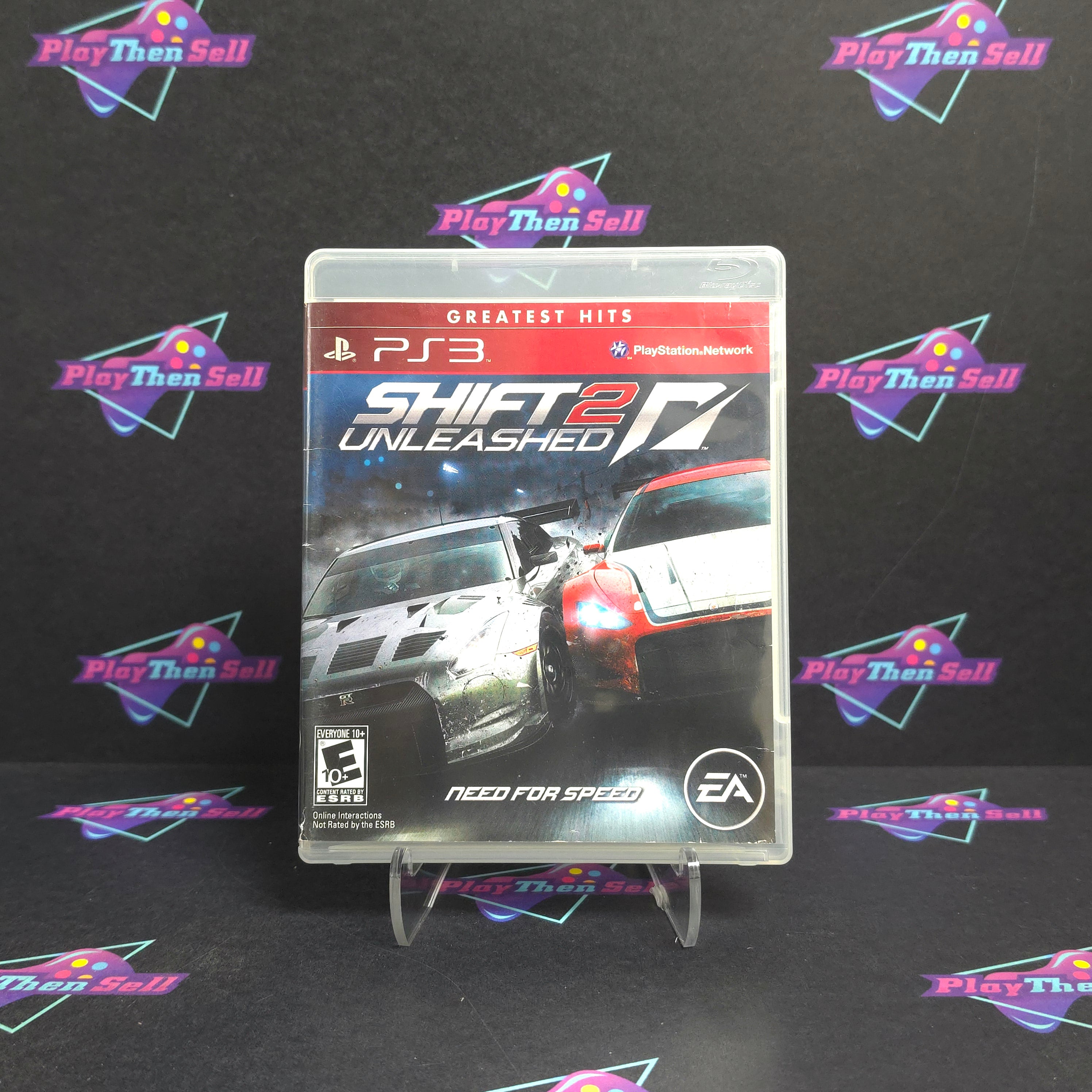 Need for Speed Shift 2 Unleashed PS3 PlayStation 3 GH - Very Good