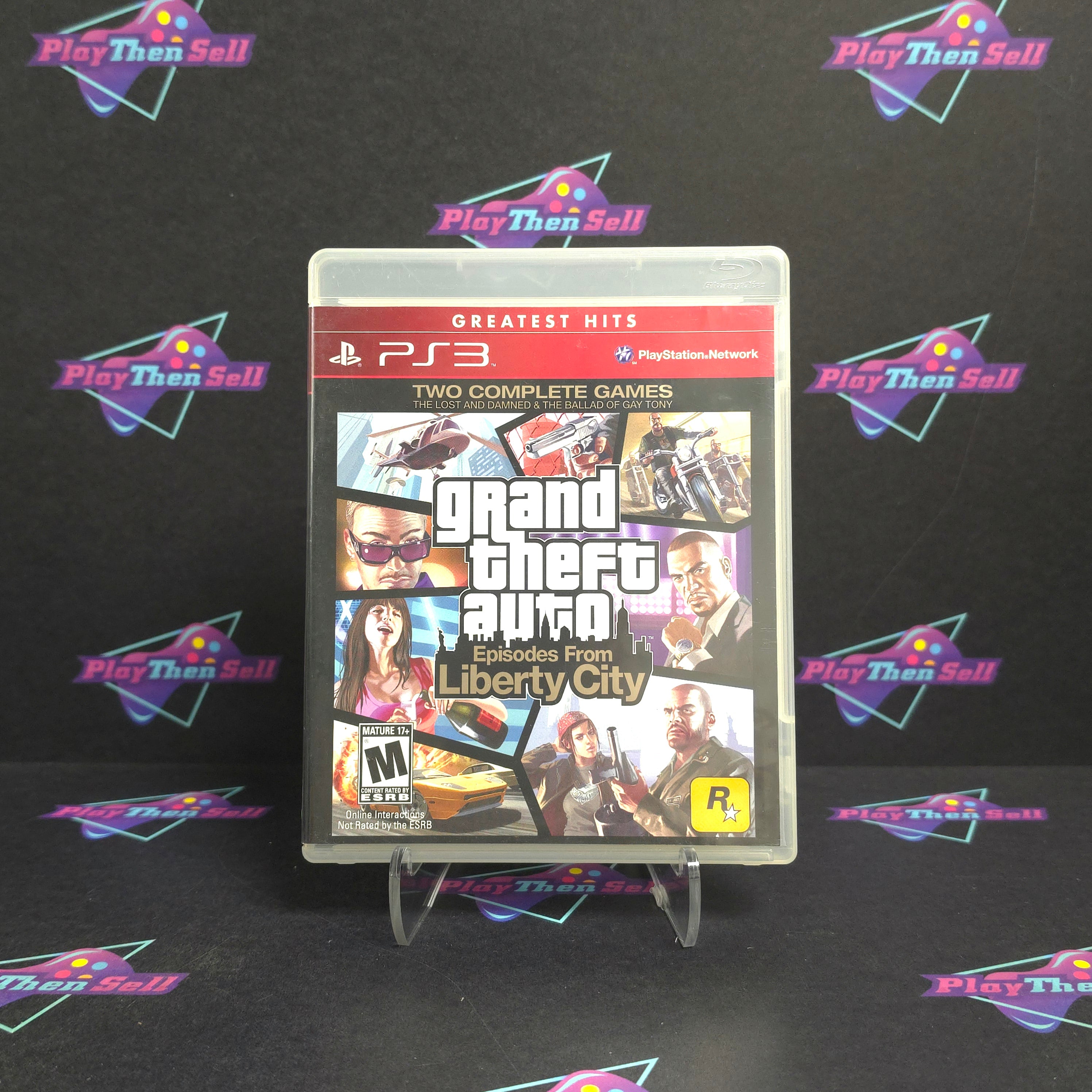 Grand Theft Auto Episodes From Liberty City PS3 PlayStation 3 GH - Very Good