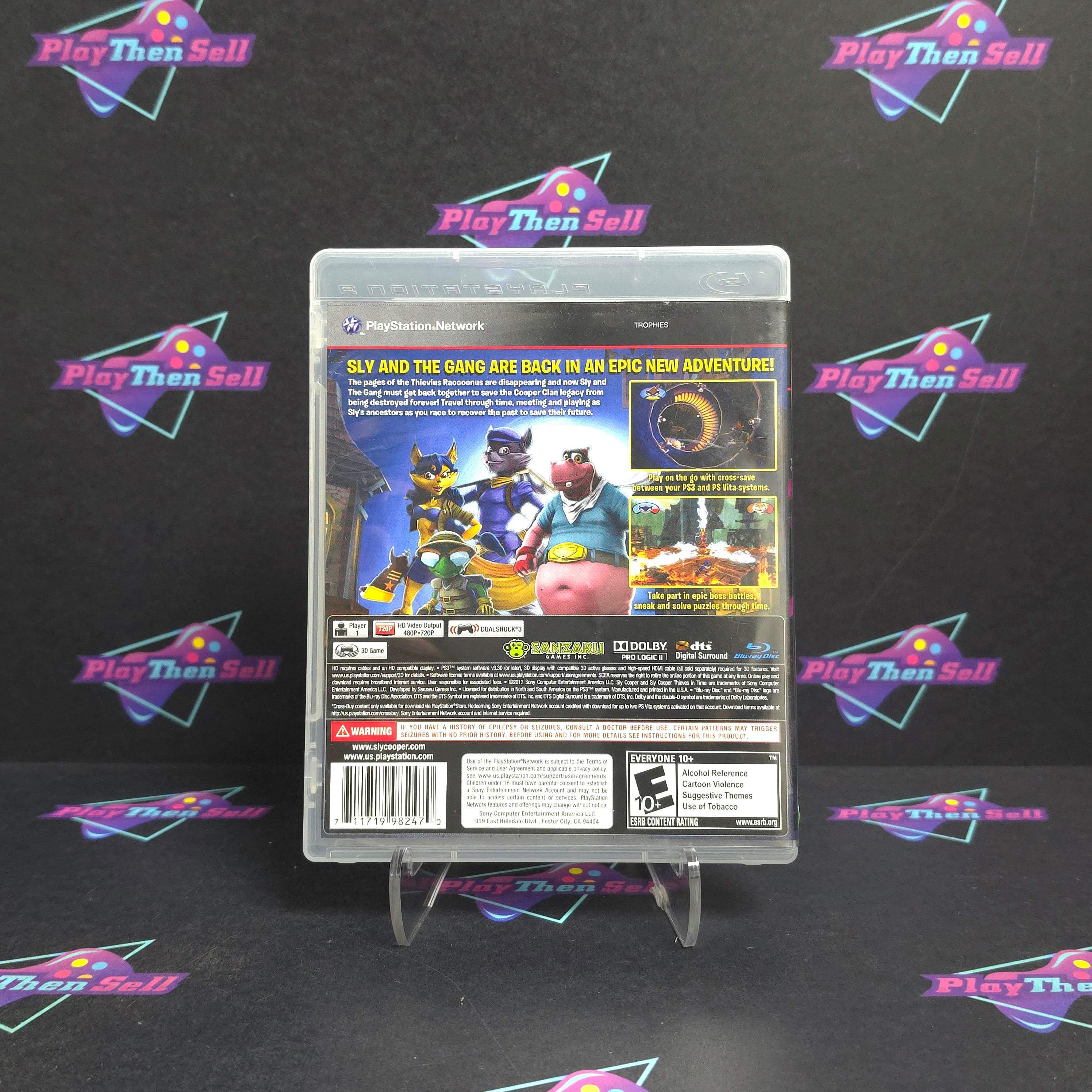 Sly Cooper Thieves in Time PS3 PlayStation 3 - Very Good