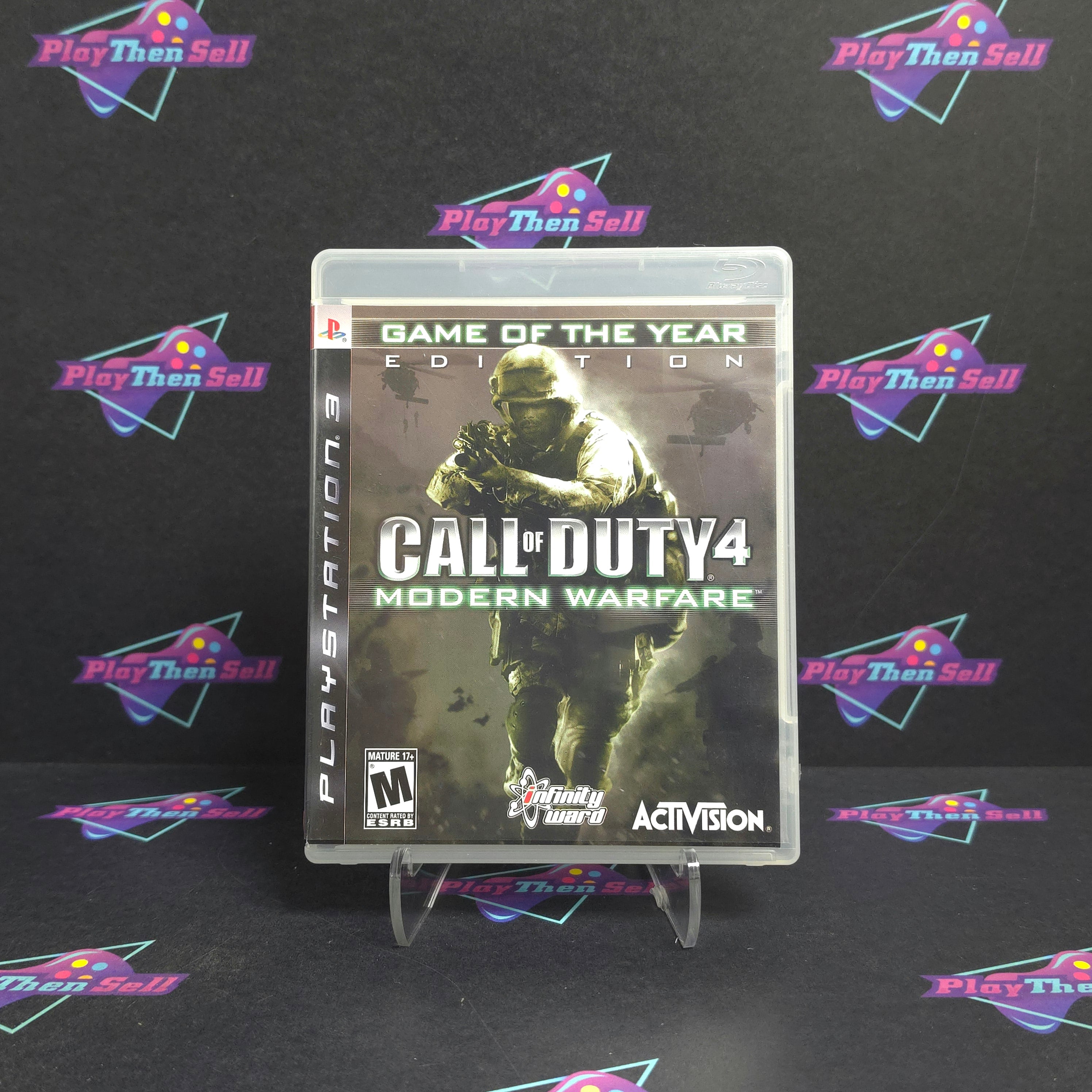 Call of Duty 4 Modern Warfare GOTY PS3 PlayStation 3 Complete - Very Good
