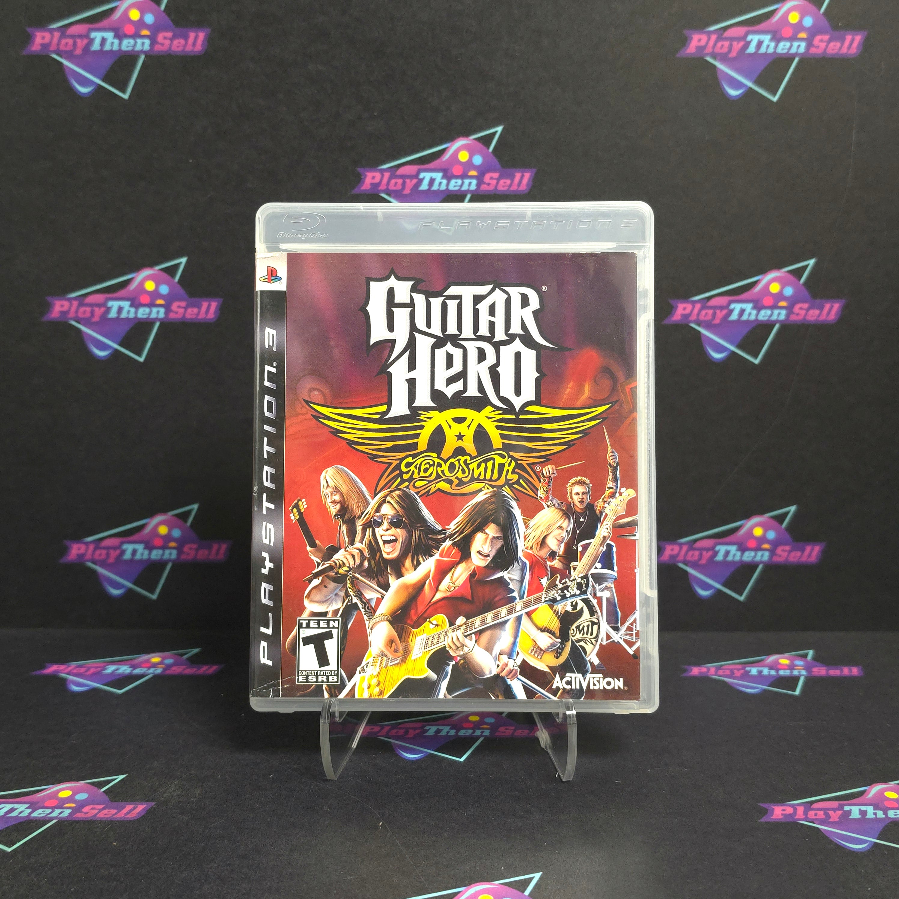 Guitar Hero Aerosmith PS3 PlayStation 3 Complete - Very Good