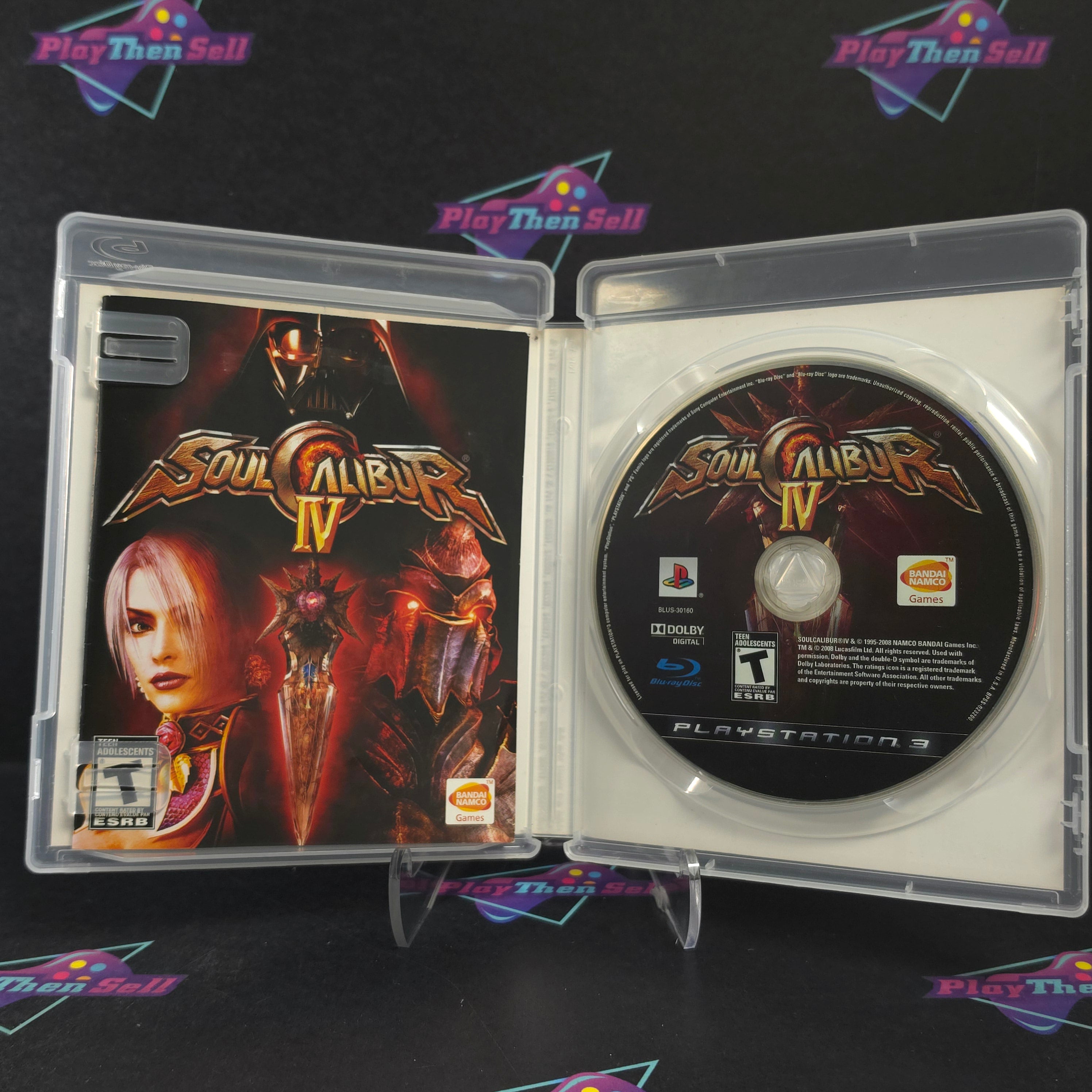Soul Calibur IV (4) PS3 PlayStation 3 Complete - Very Good