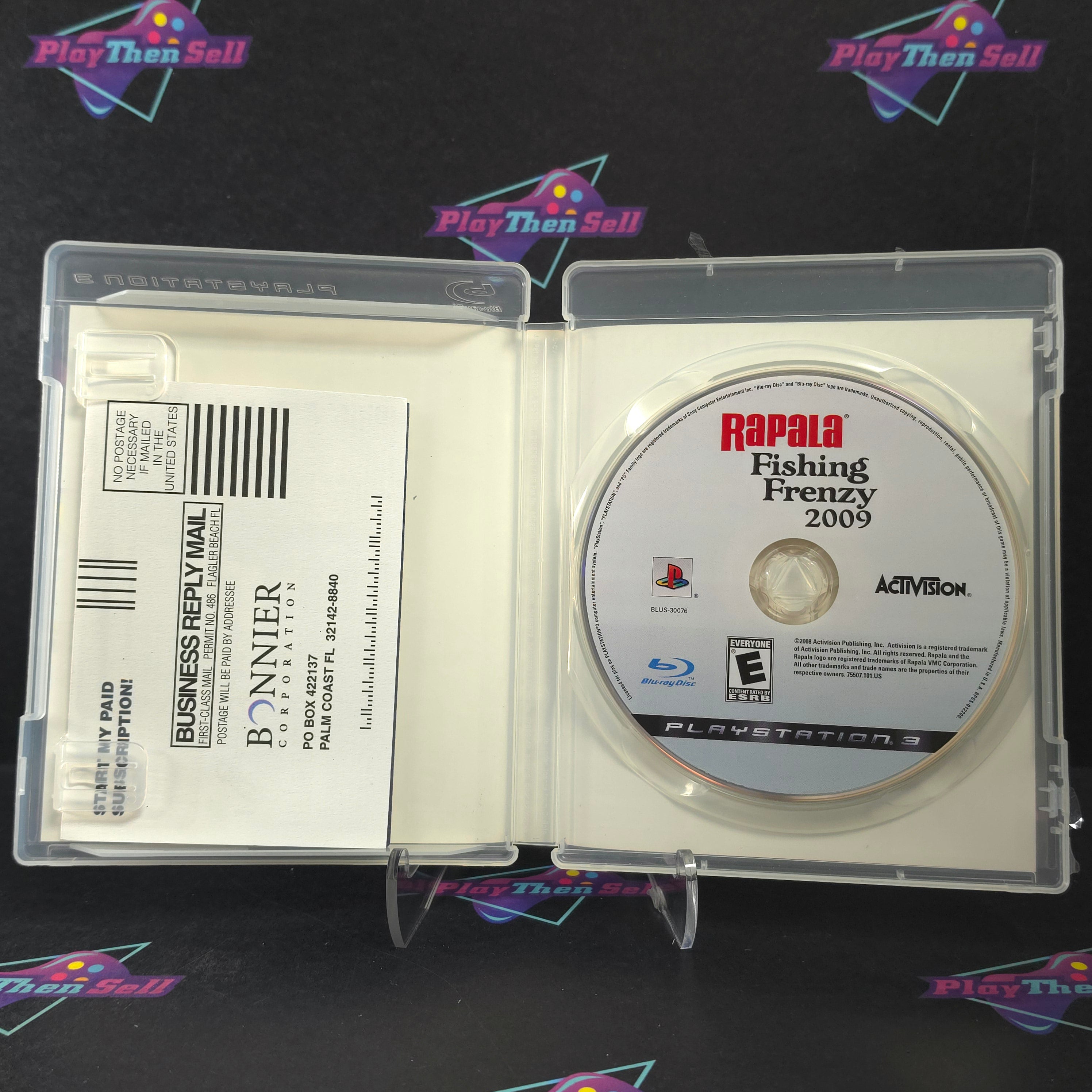 Rapala Fishing Frenzy 2009 PS3 PlayStation 3 - Very Good