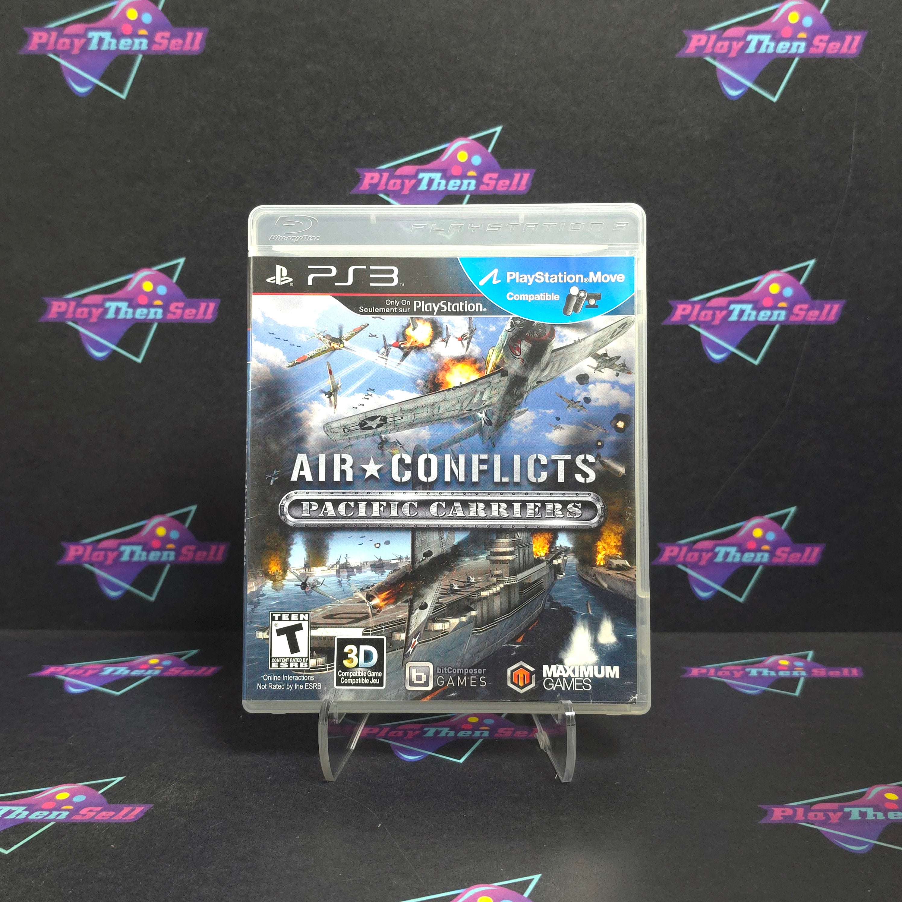 Air Conflicts Pacific Carriers PS3 PlayStation 3 - Very Good