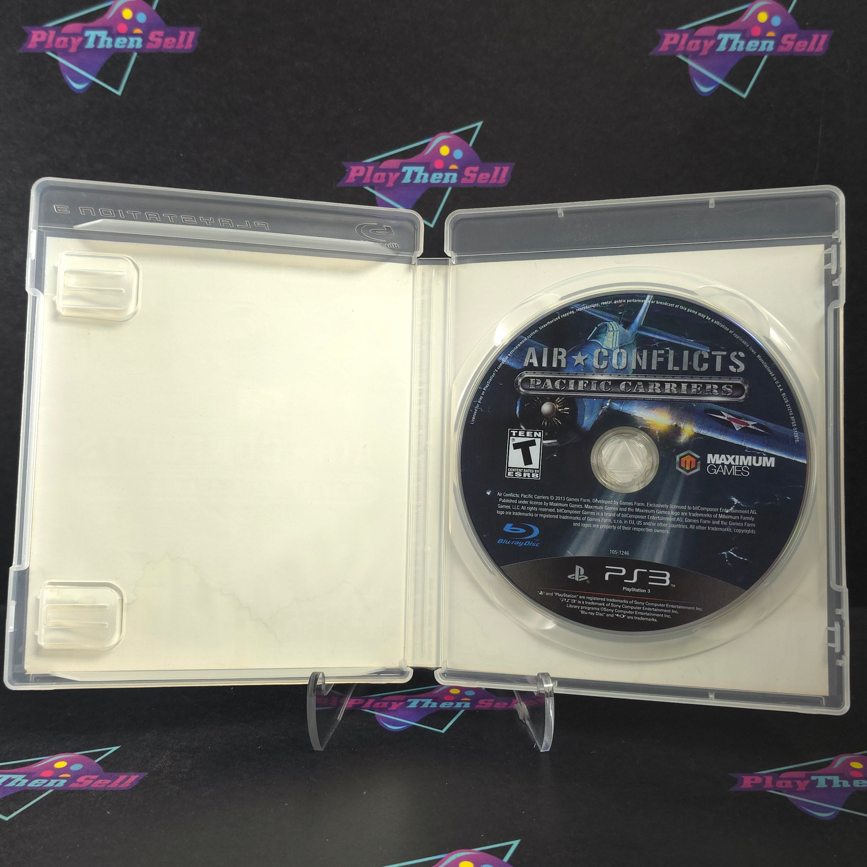 Air Conflicts Pacific Carriers PS3 PlayStation 3 - Very Good
