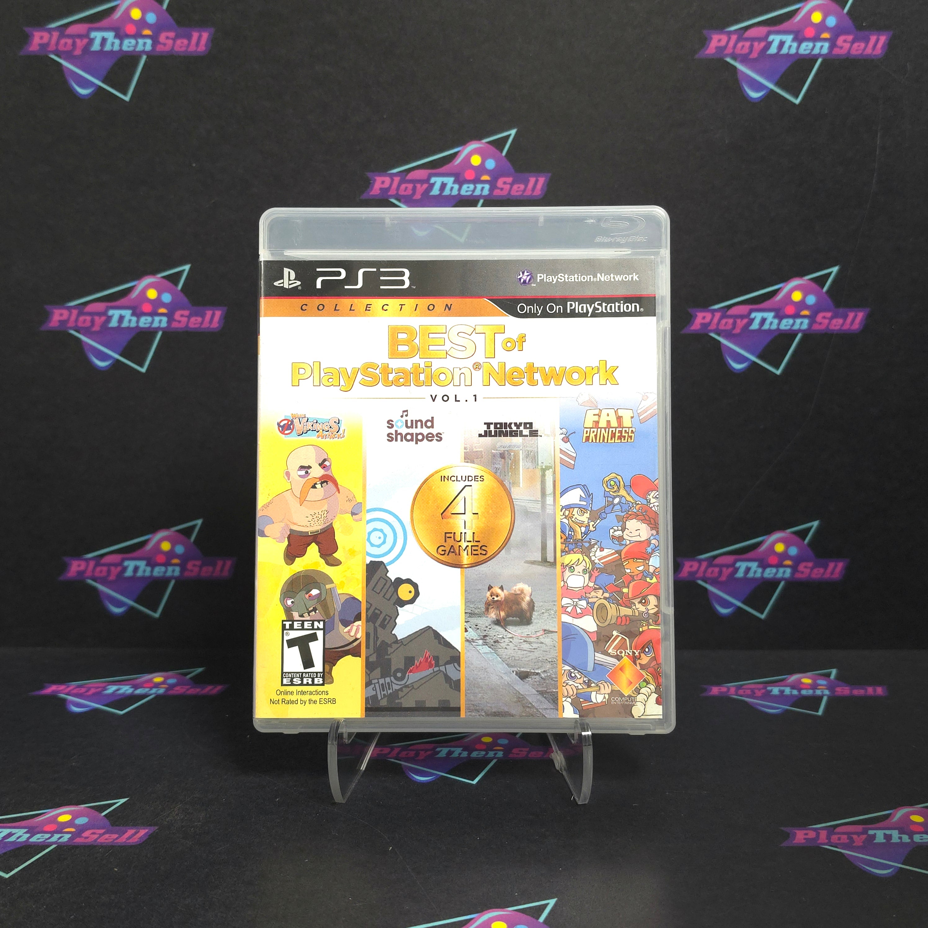 Best of PlayStation Network Vol. 1 PS3 PlayStation 3 - Very Good