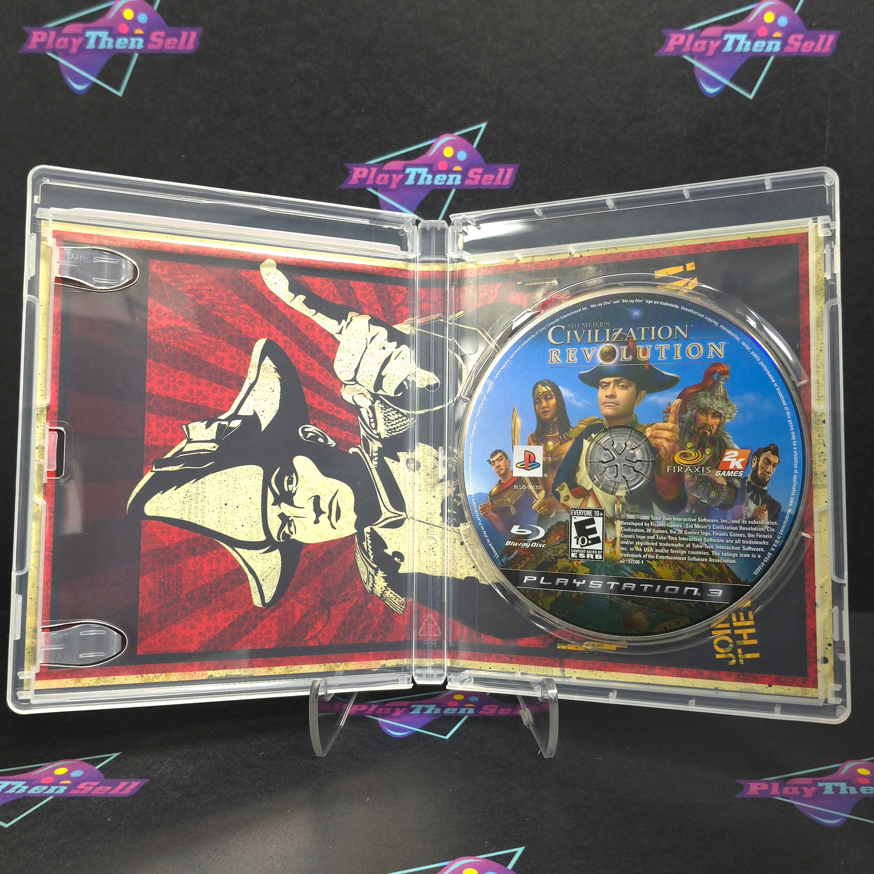 Sid Meier's Civilization Revolution PS3 PlayStation 3 - Very Good
