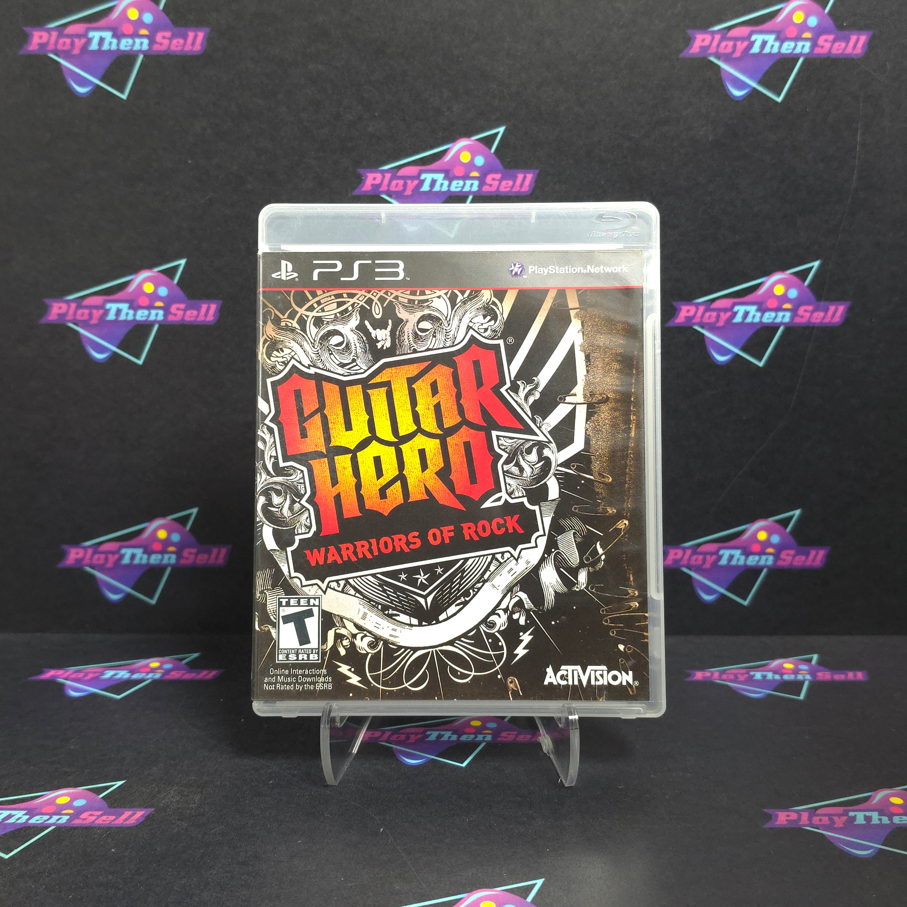 Guitar Hero Warriors of Rock PS3 PlayStation 3 - Very Good