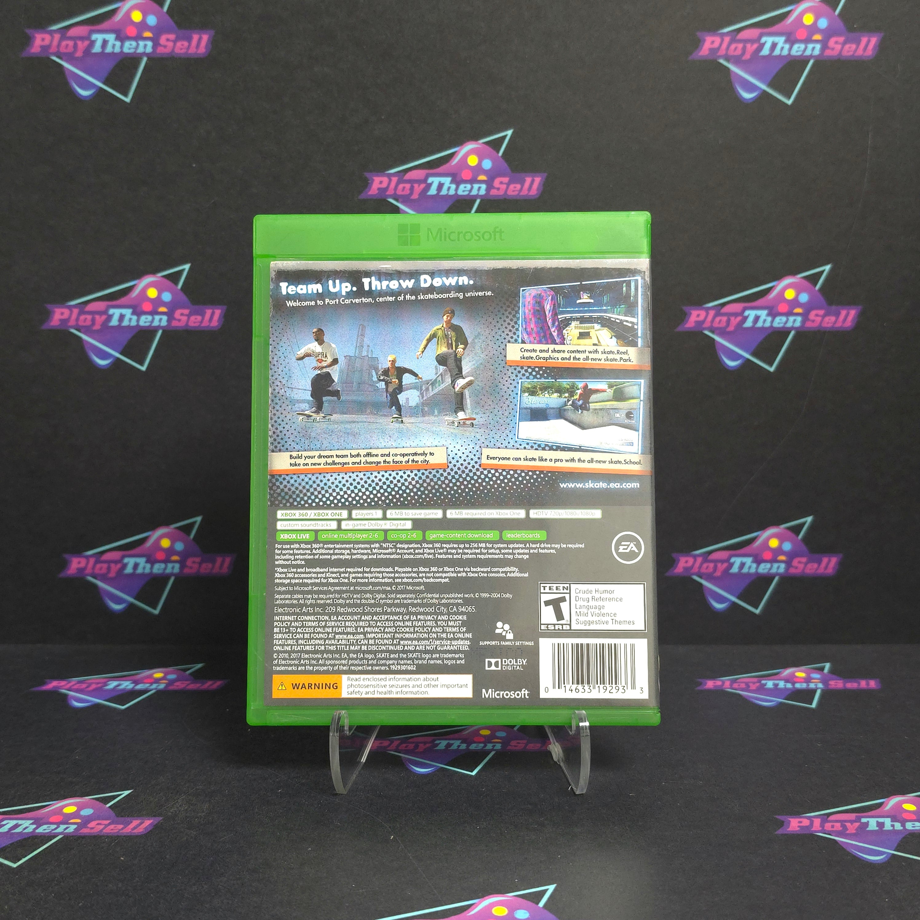 Skate 3 Xbox 360 / One Complete - Very Good