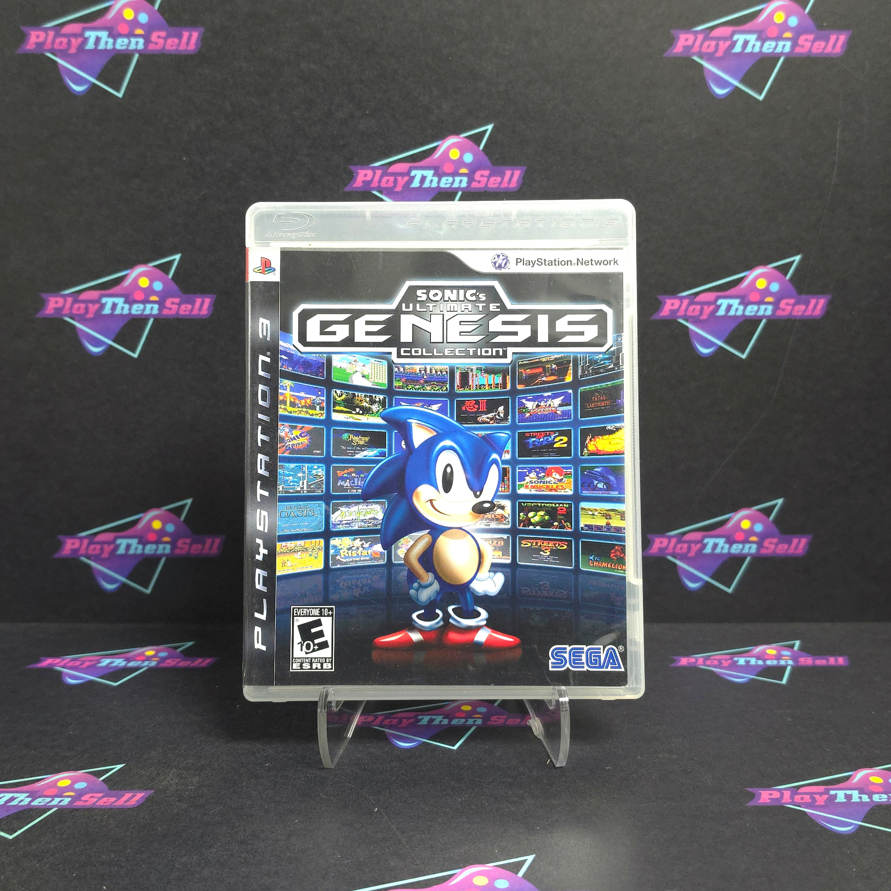 Sonic's Ultimate Genesis Collection PlayStation 3 PS3 - Very Good
