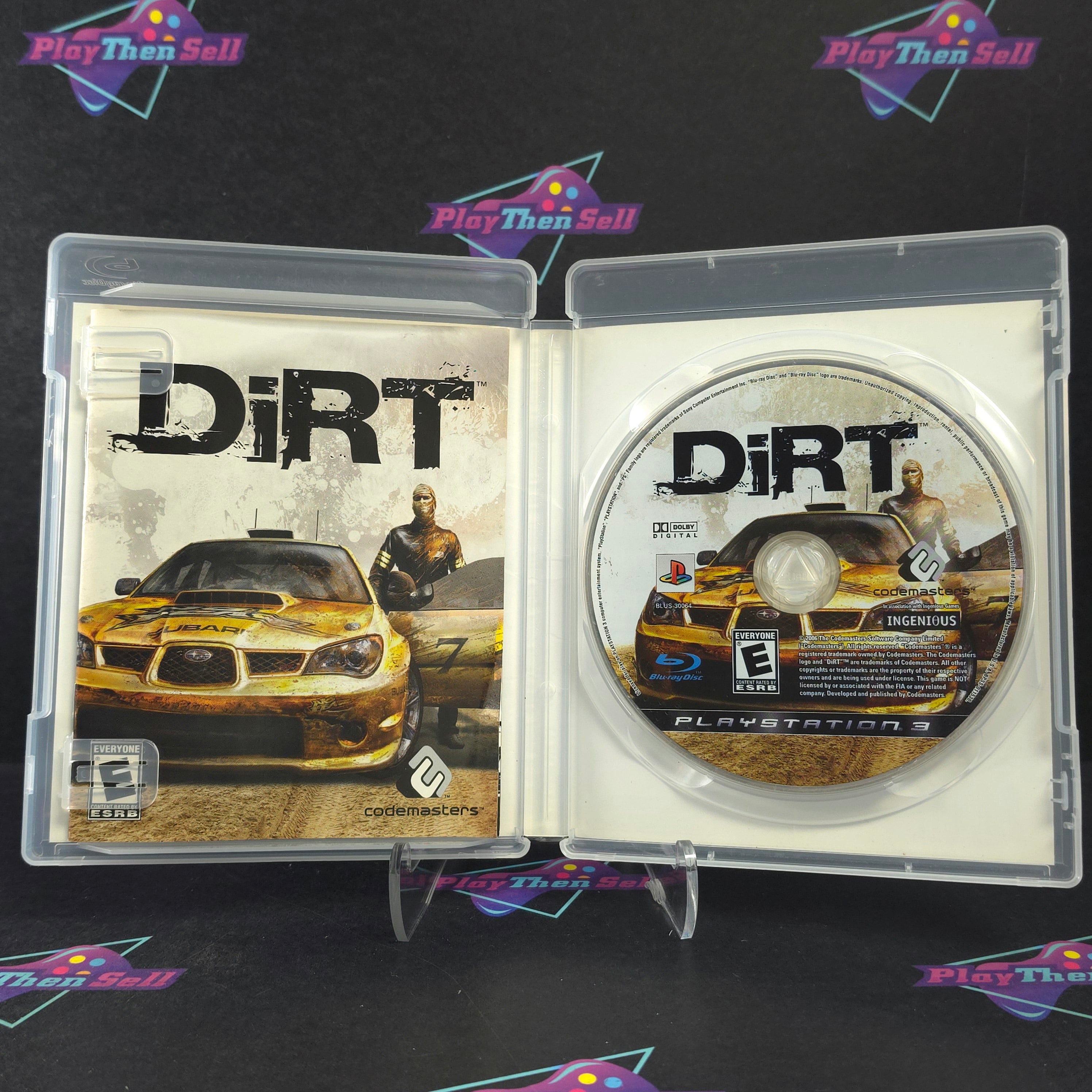 Dirt PS3 PlayStation 3 Complete - Very Good