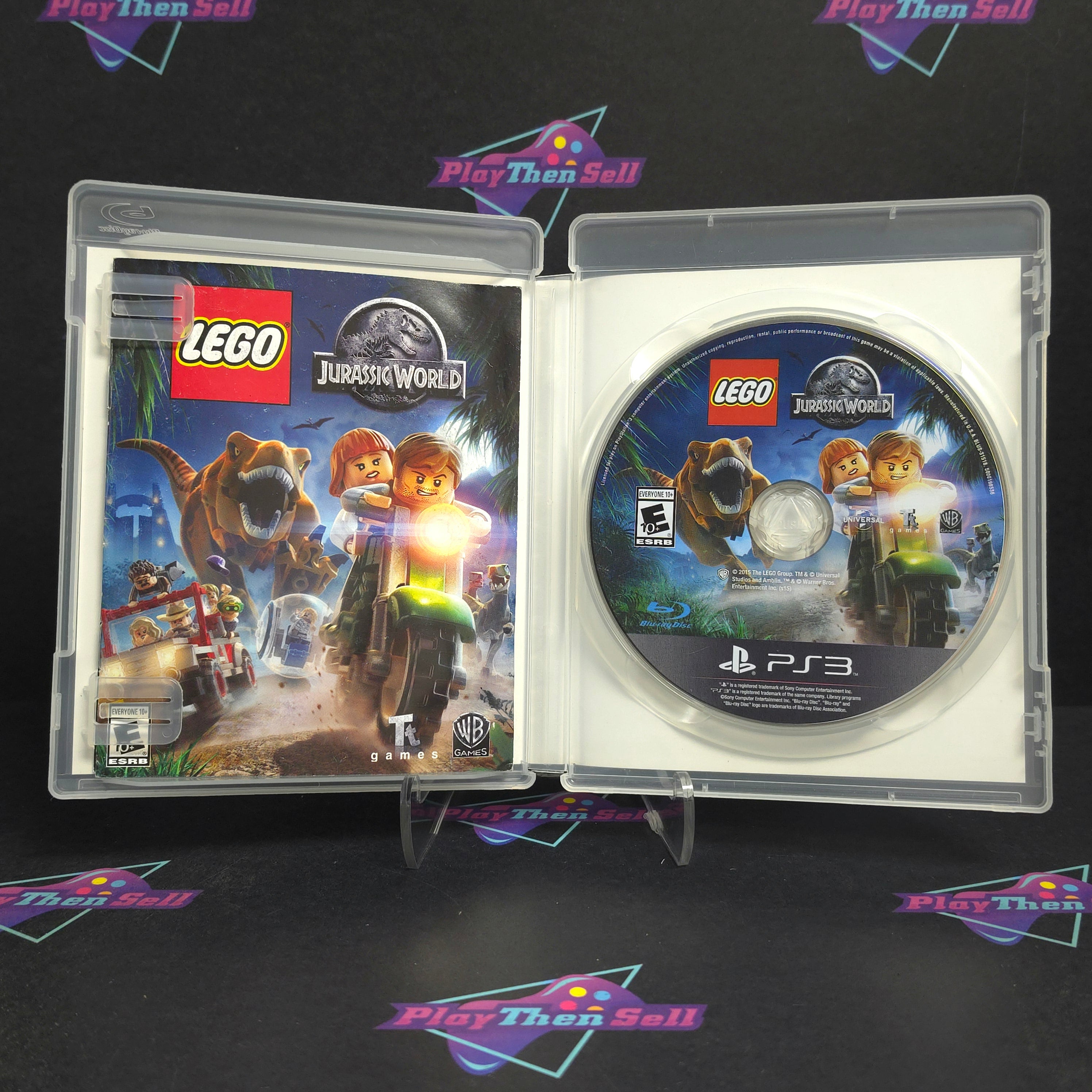 LEGO Jurassic World PS3 PlayStation 3 Complete - Very Good