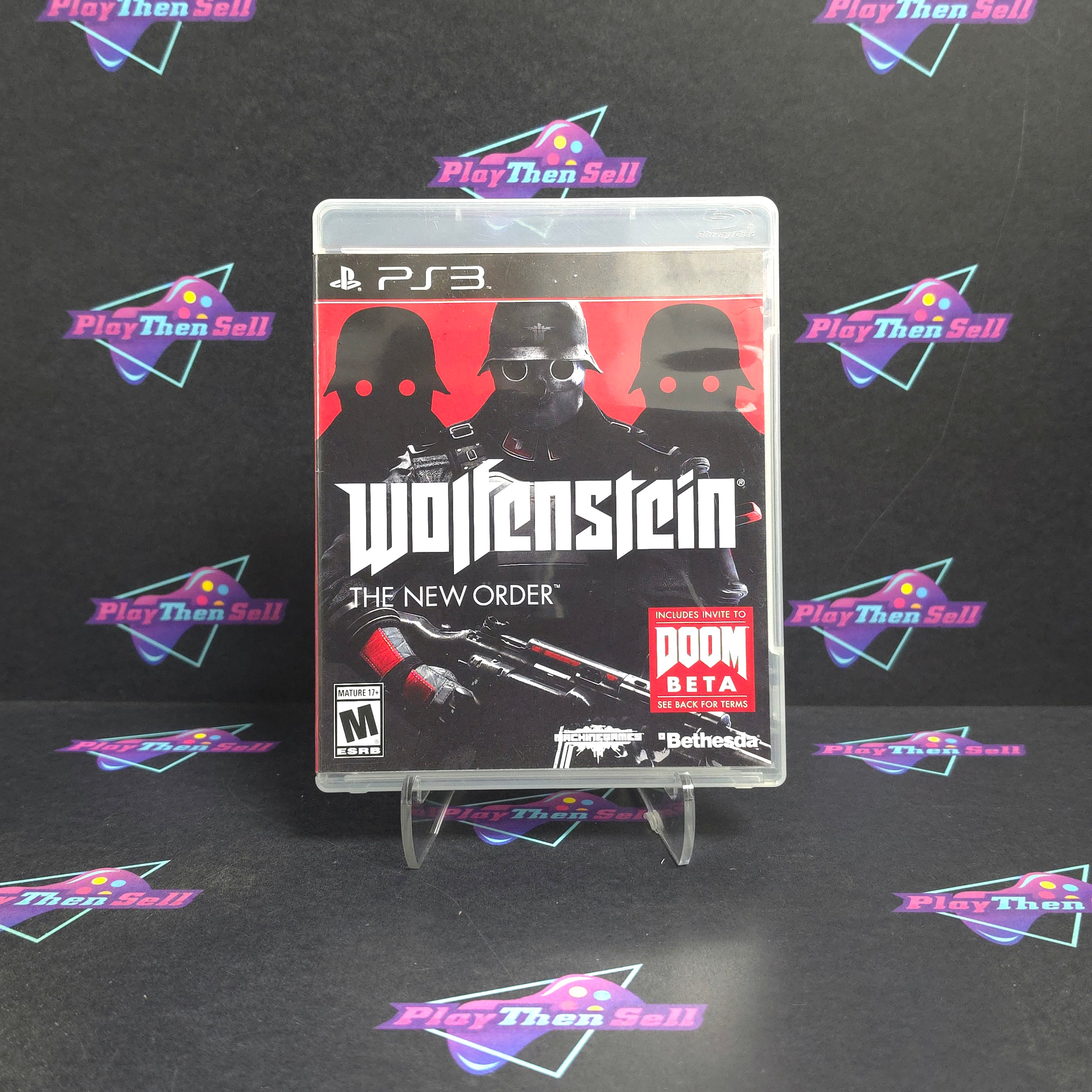 Wolfenstein The New Order PS3 PlayStation 3 Complete - Very Good