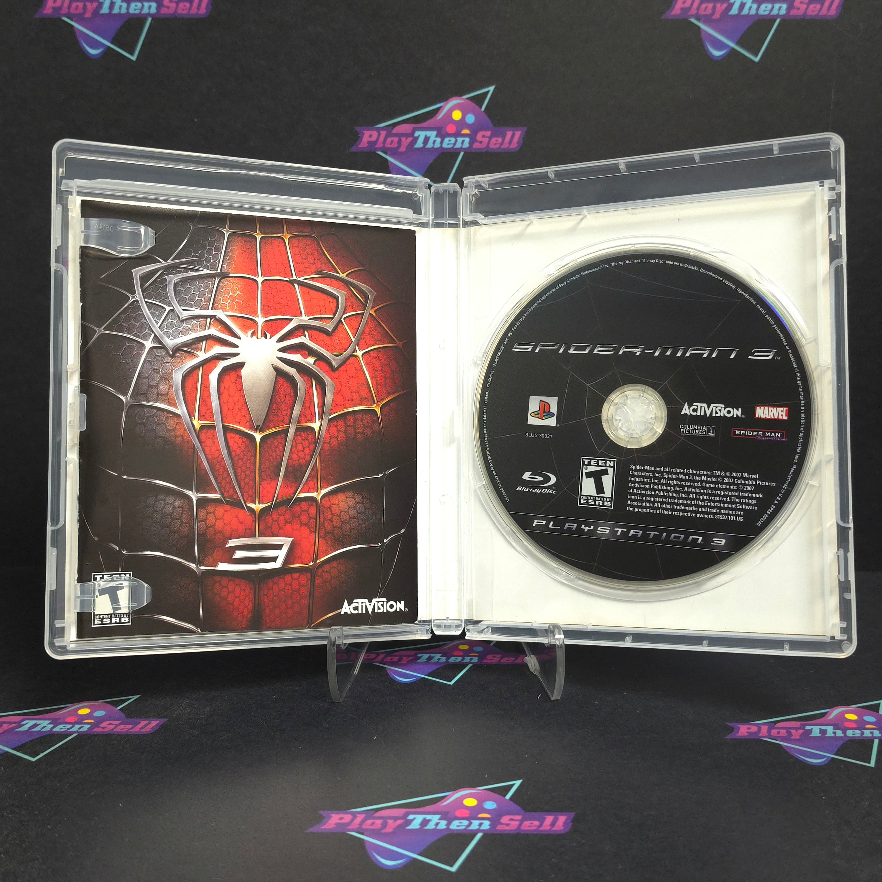 Spider-Man 3 PS3 PlayStation 3 + Comic Complete - Excellent