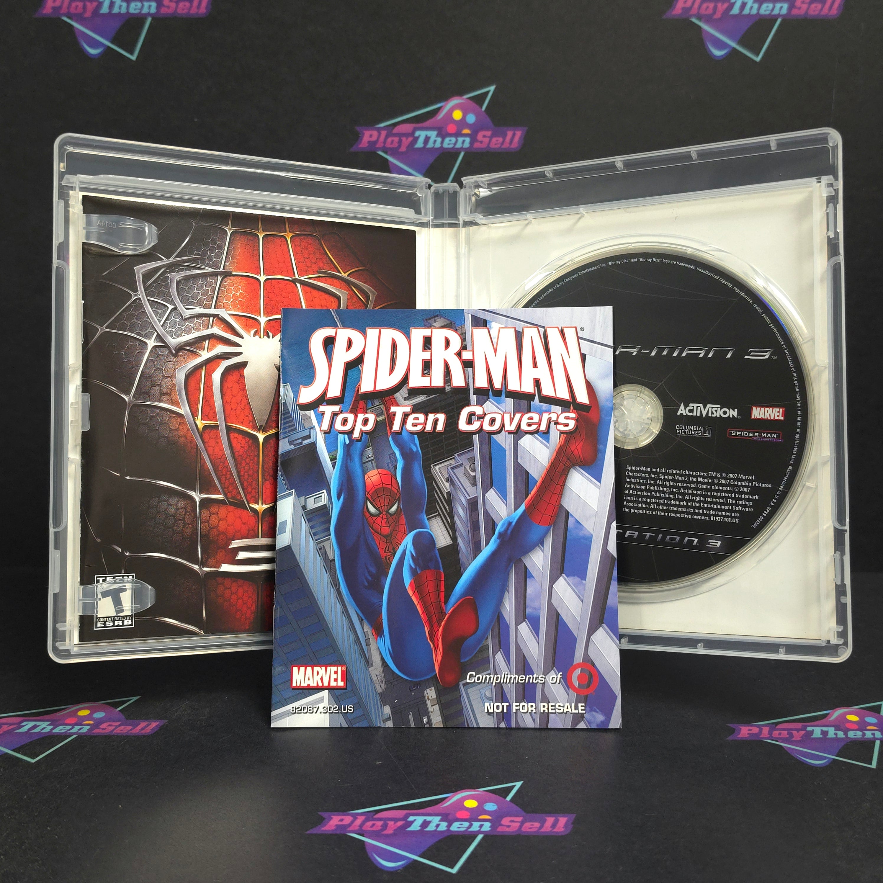 Spider-Man 3 PS3 PlayStation 3 + Comic Complete - Excellent