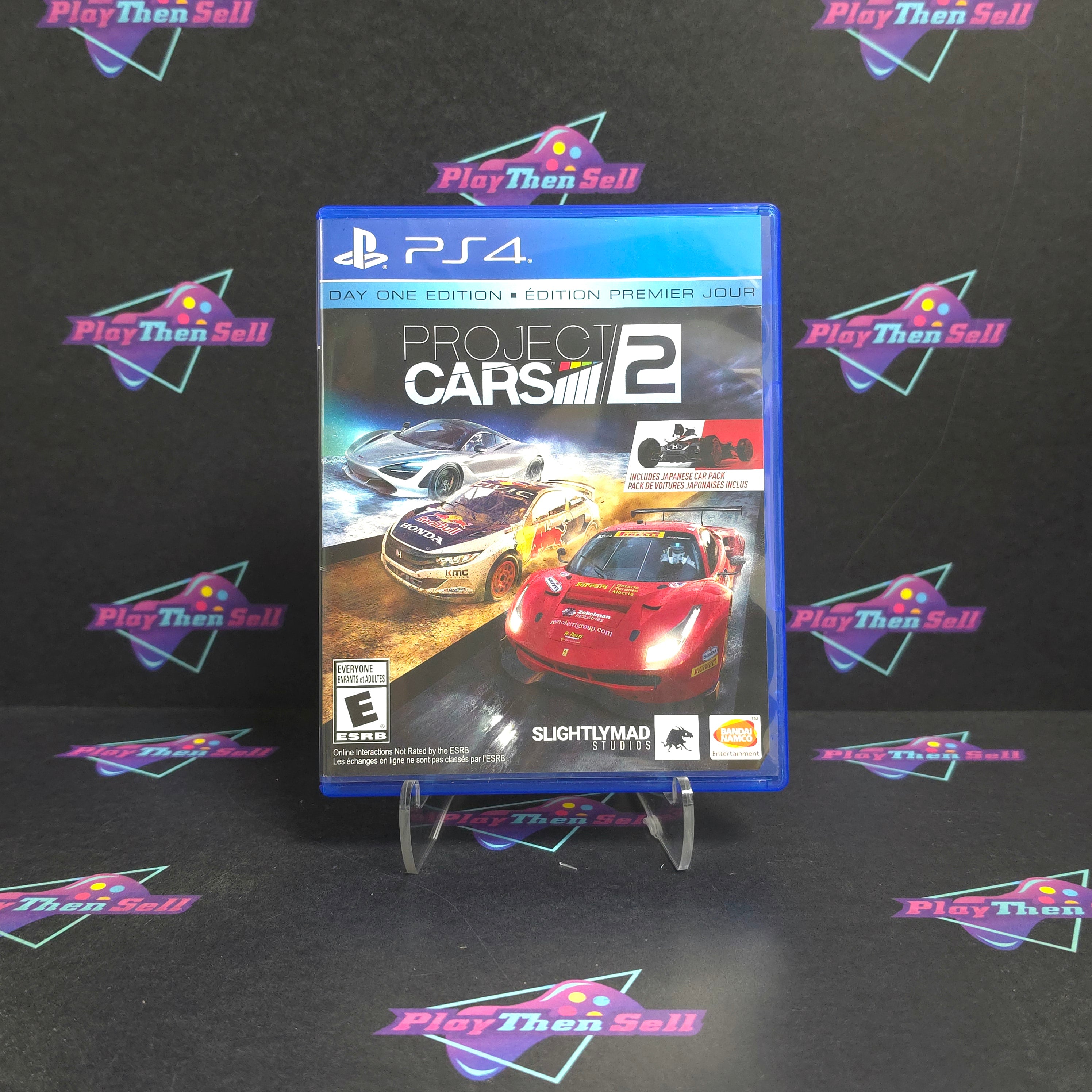 Project Cars 2 Day One Ed. PS4 PlayStation 4 Complete - Excellent