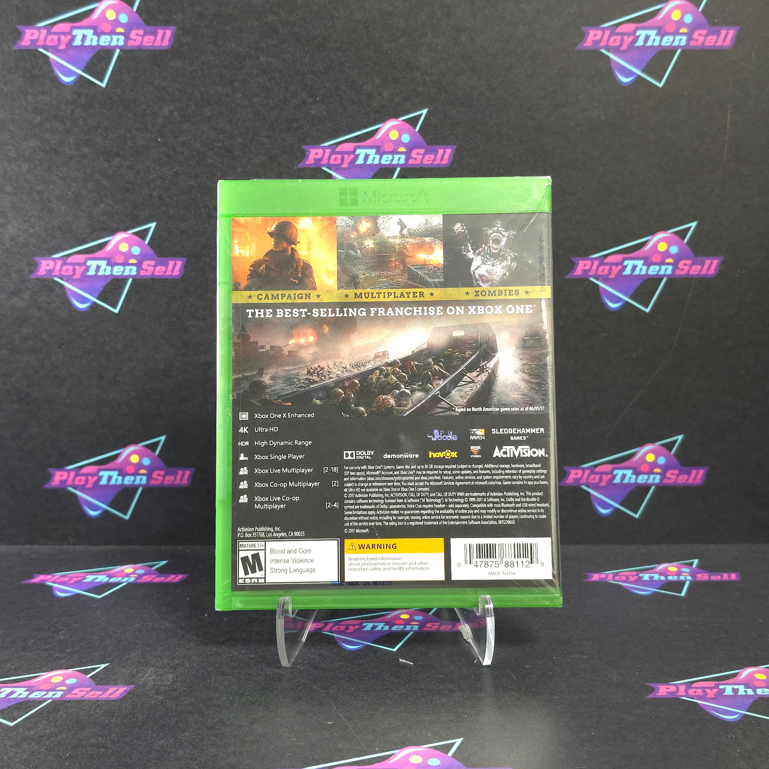 Call of Duty WWII Xbox One Sealed - Brand New
